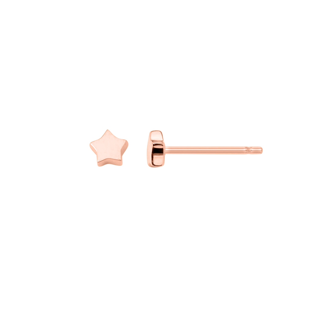 Kids Star Stud Earrings - Lotus Diamond