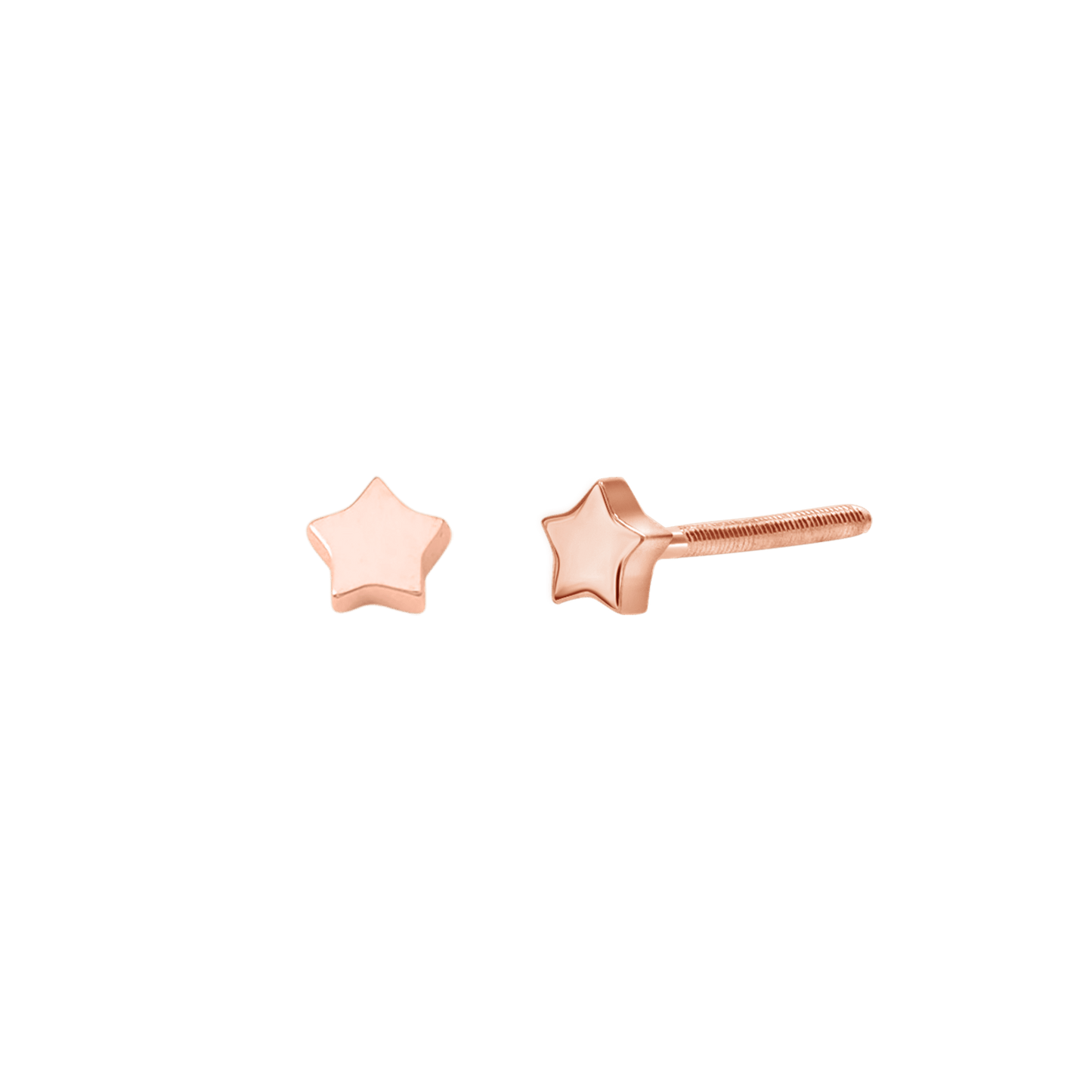 Kids Star Stud Earrings - Lotus Diamond