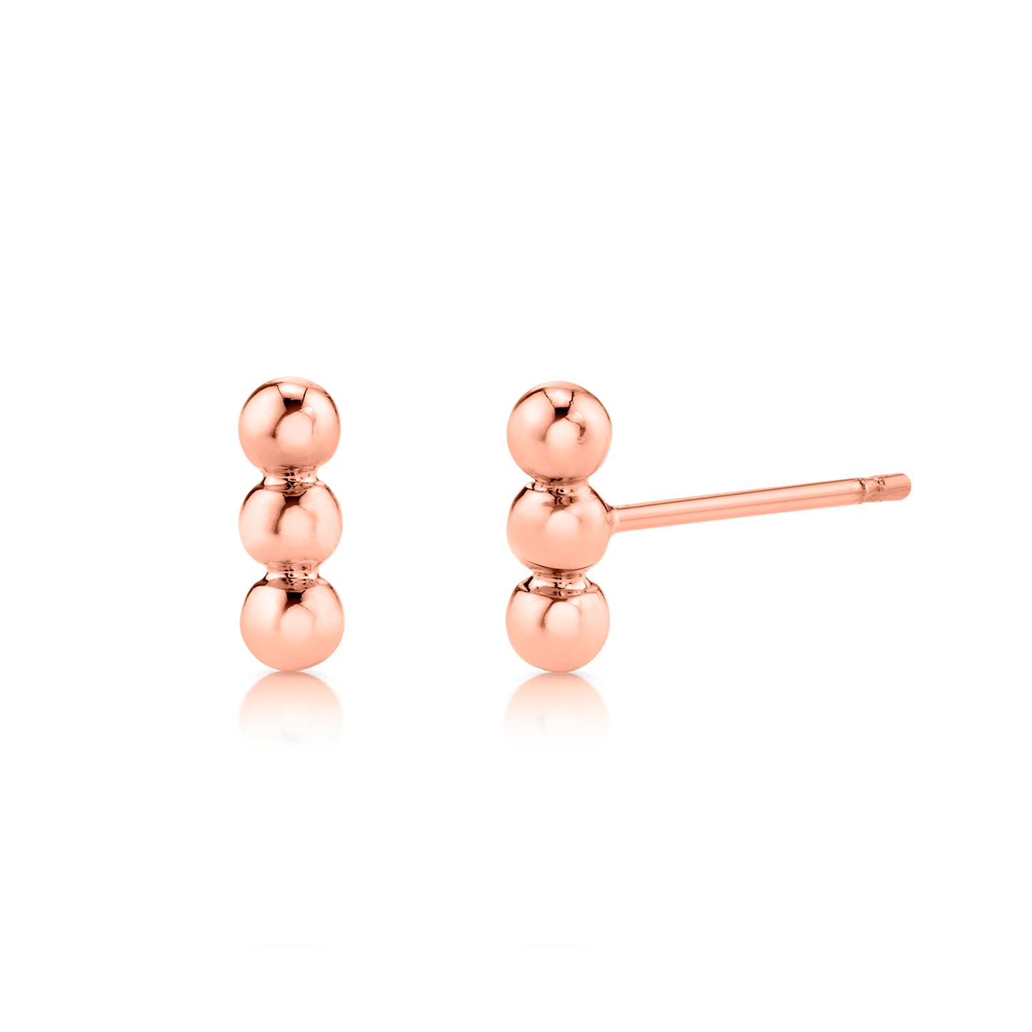 Kids Trio Ball Earrings - Lotus Diamond