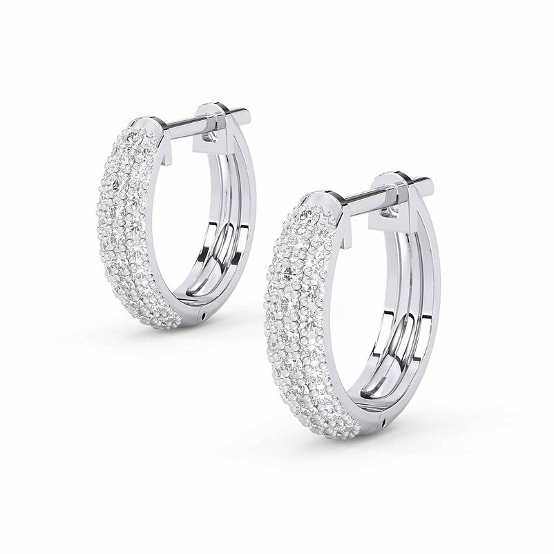Lab - grown Diamond Earrings 0.50 ctw - Lotus Diamond