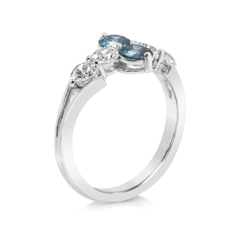 Lab grown Diamond Ring 0.99ctw - Lotus Diamond