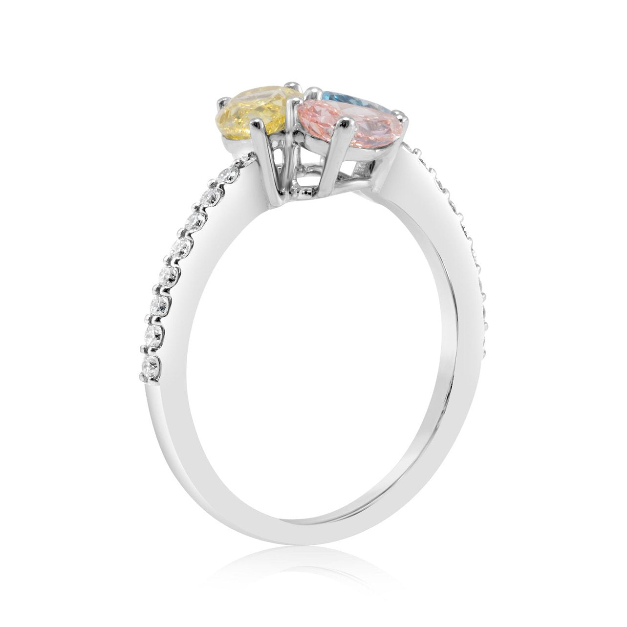 Lab grown Diamond Ring 0.99ctw - Lotus Diamond