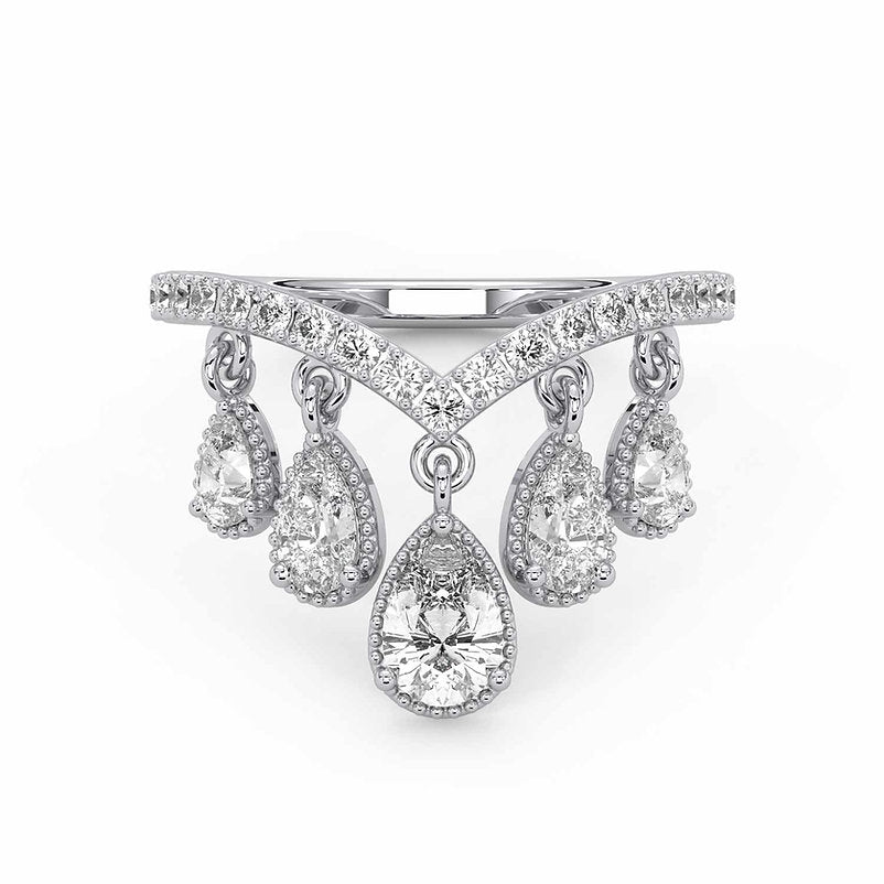 Lab grown Diamond Ring 1.48ctw - Lotus Diamond