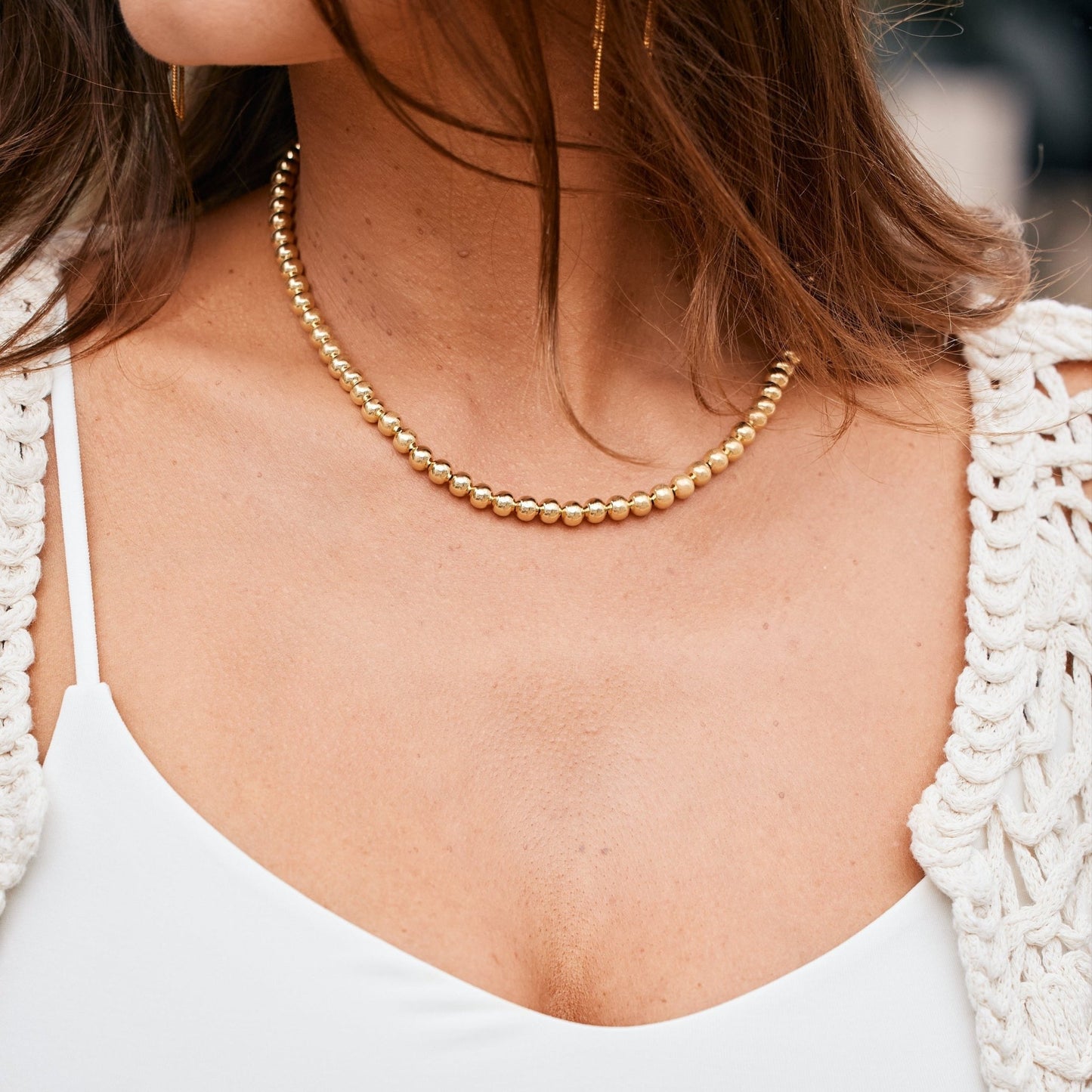 Makenna Necklace - Lotus Diamond