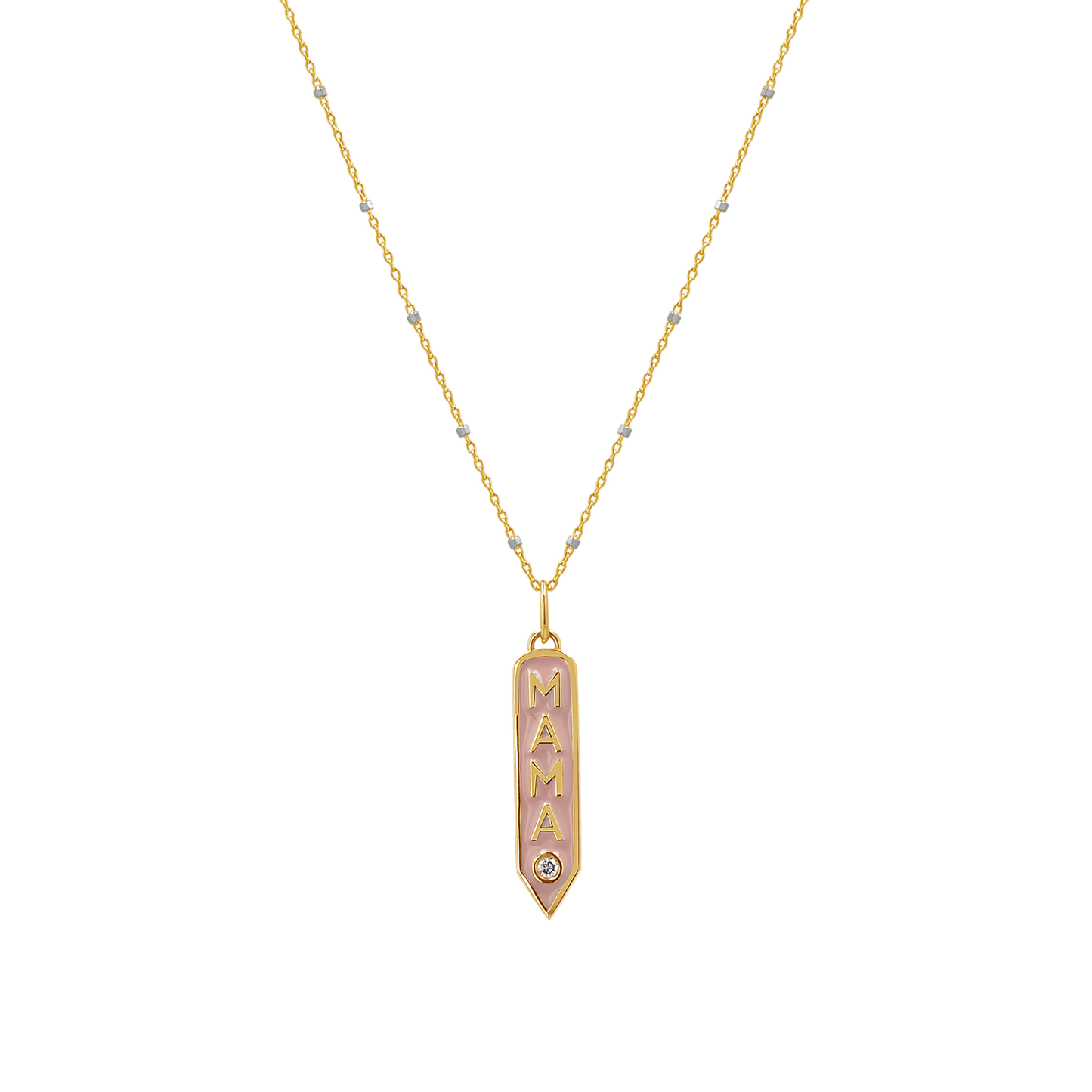 Mama Diamond Dagger Charm - Lotus Diamond