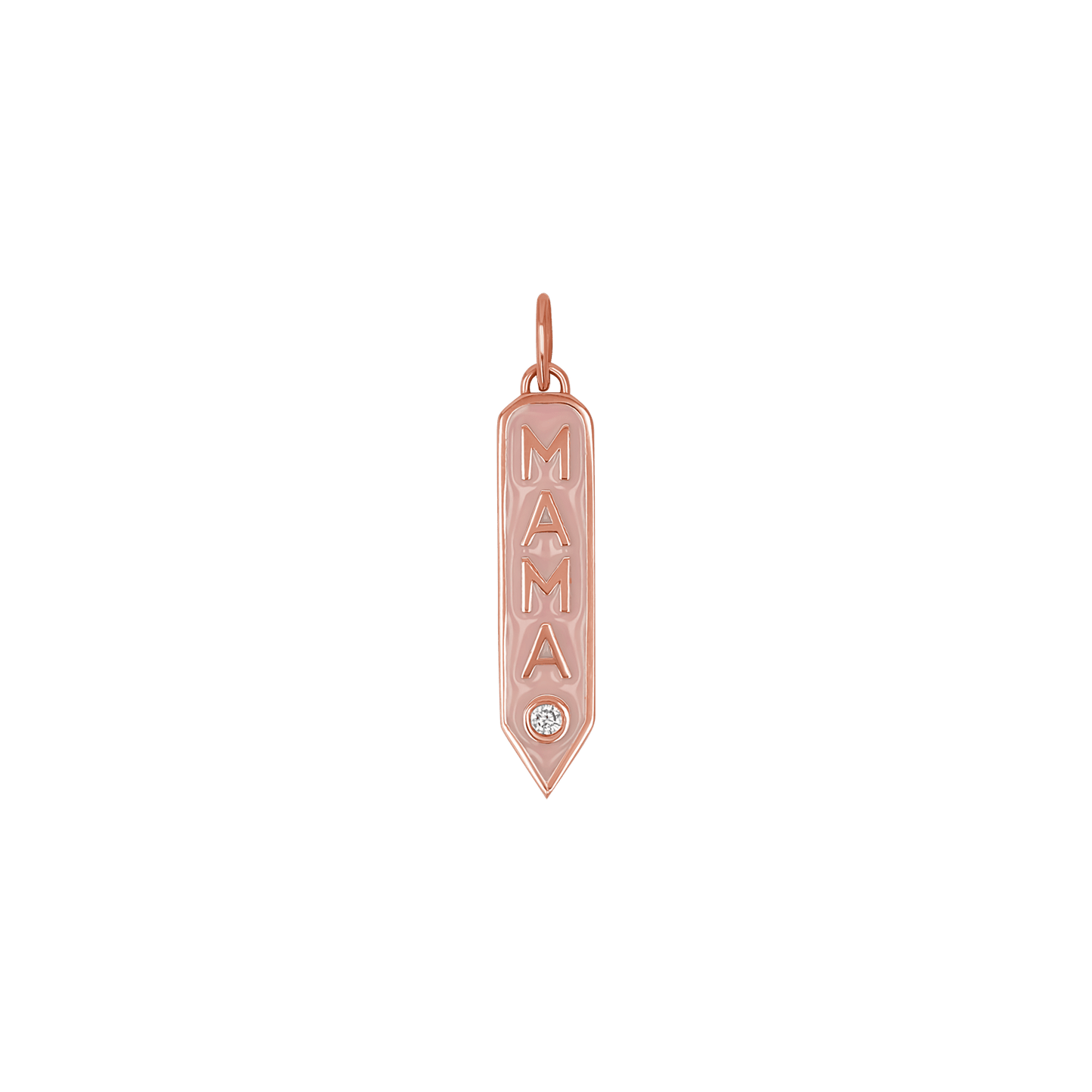 Mama Diamond Dagger Charm - Lotus Diamond