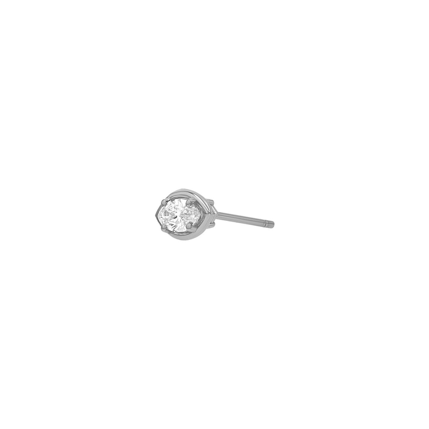 Marquise Diamond Stud Earrings - Lotus Diamond