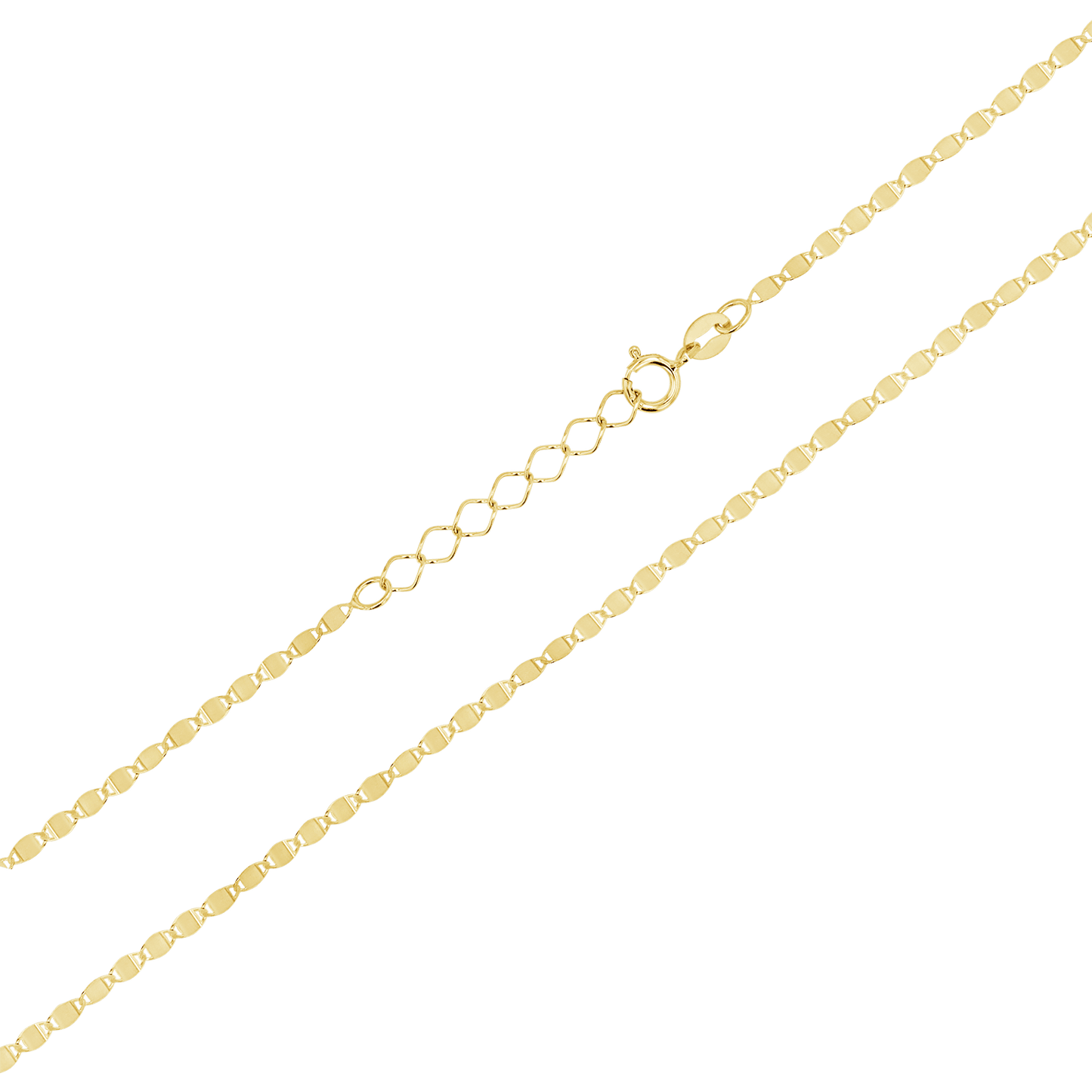 Mirror Chain Necklace - Lotus Diamond