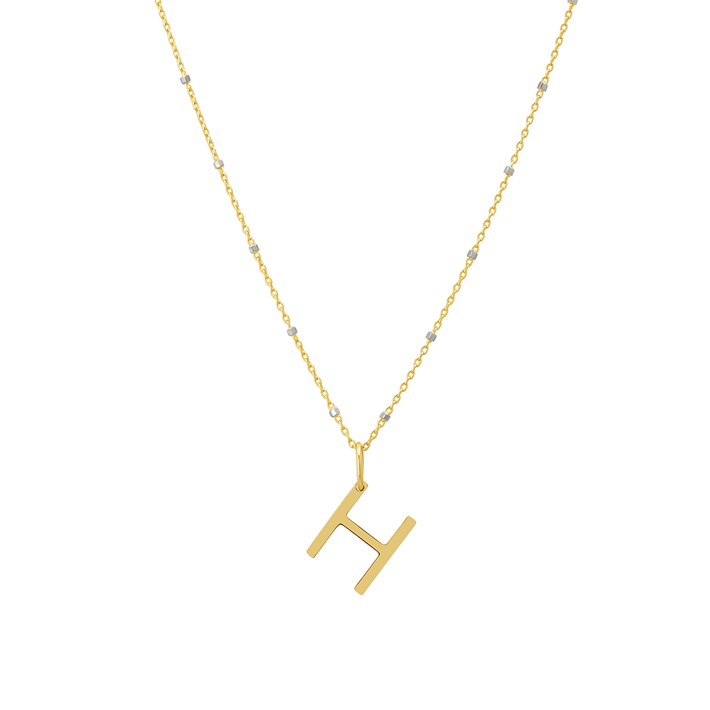 Moda Letter Charm - Lotus Diamond