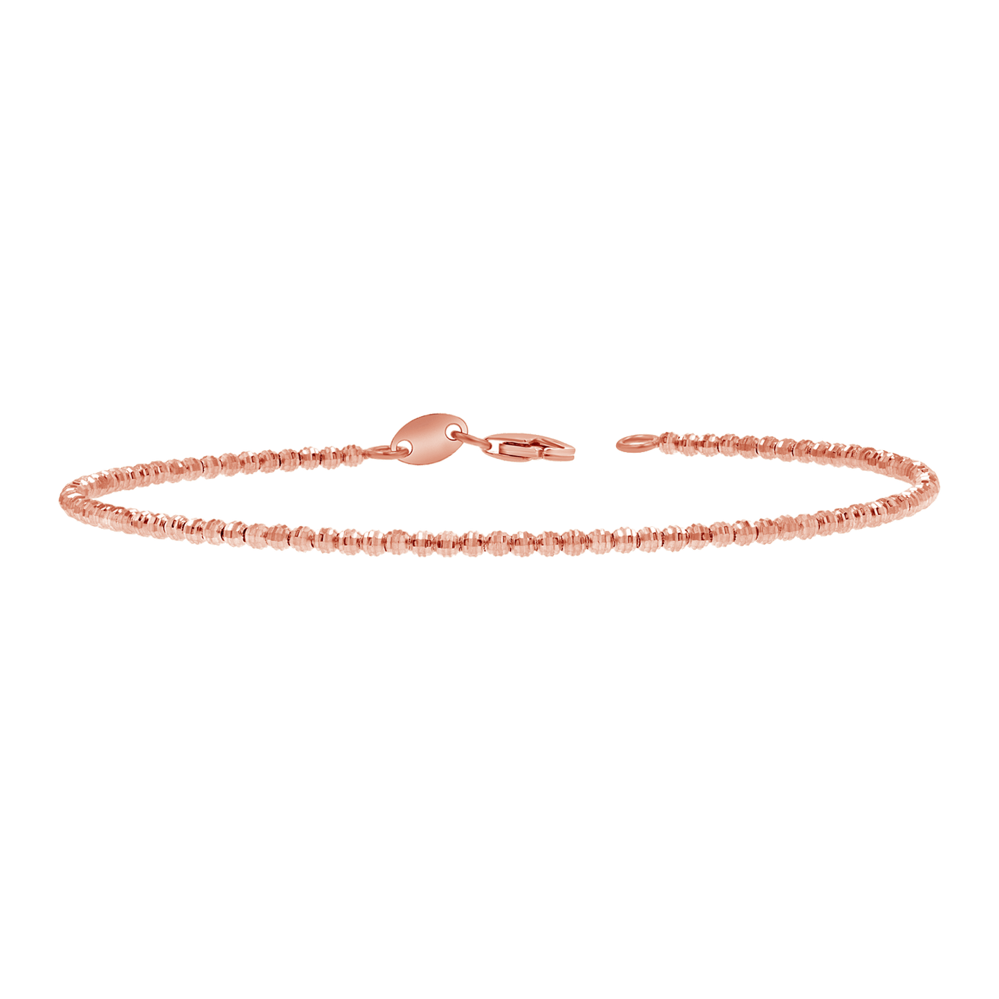 Mooncut Gold Wrap Around Bracelet - Lotus Diamond