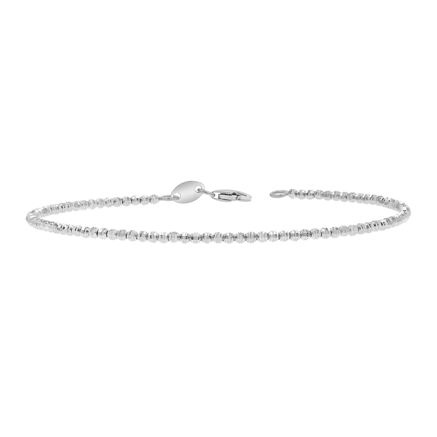 Mooncut Gold Wrap Around Bracelet - Lotus Diamond