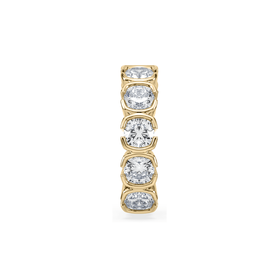 Muse Lab Diamond Cushion Diamond Cascade Ear Cuff - Lotus Diamond