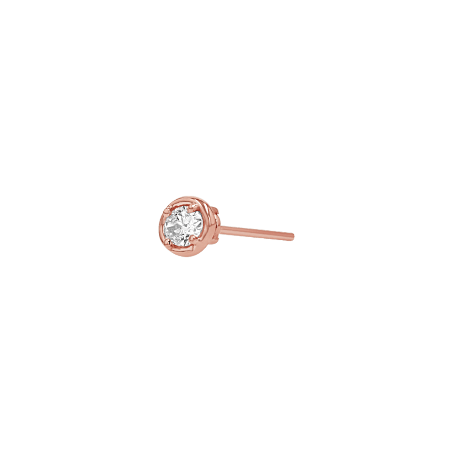 Oval Diamond Stud Earrings - Lotus Diamond