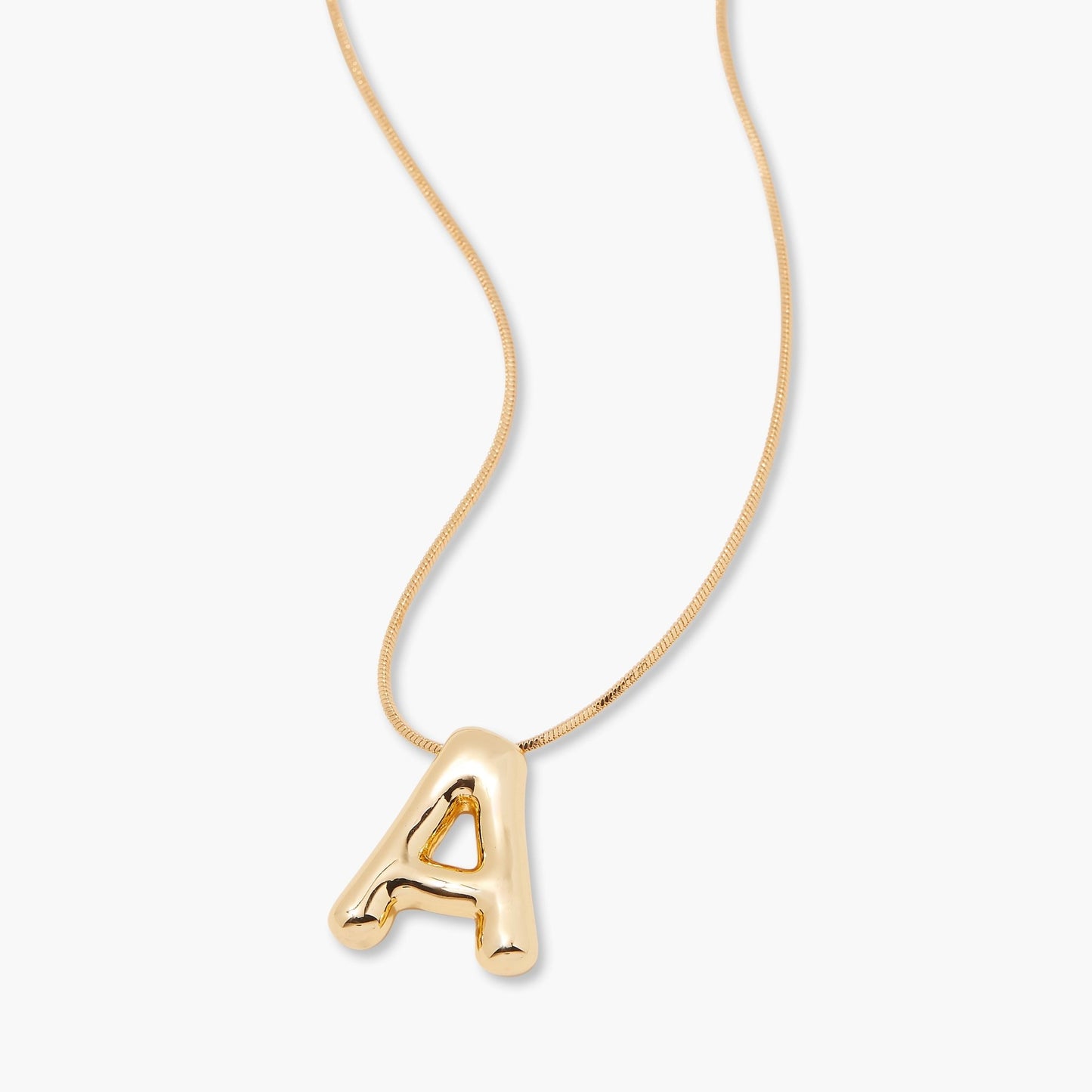 Pippa Bubble Initial Pendant - Lotus Diamond