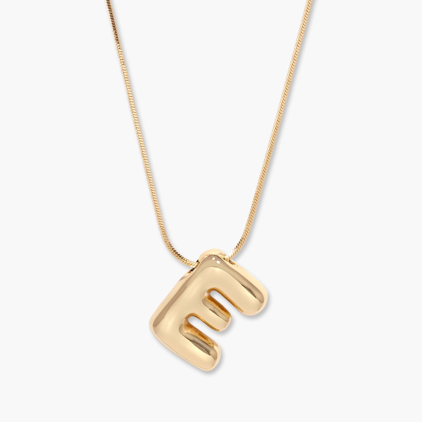 Pippa Bubble Initial Pendant - Lotus Diamond