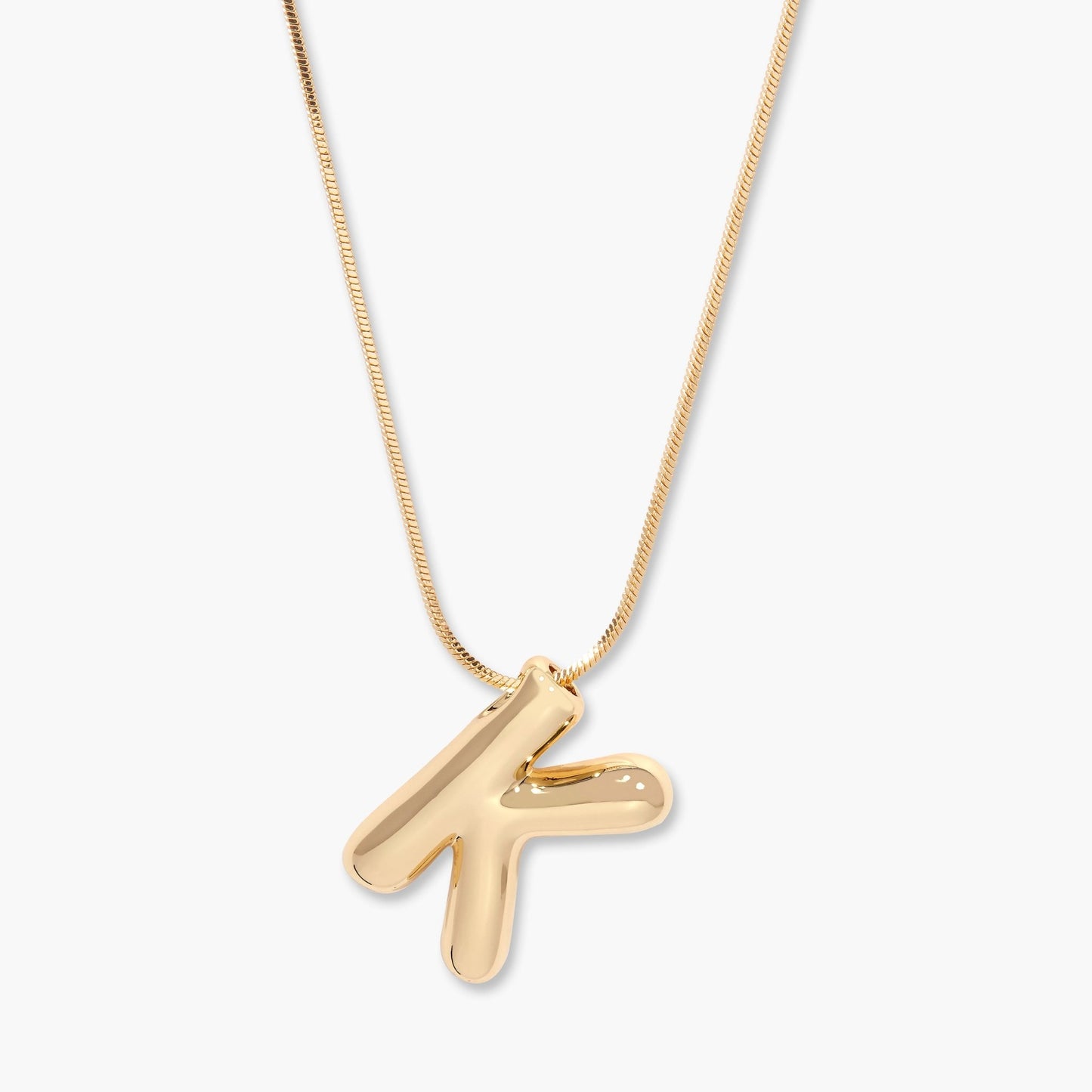 Pippa Bubble Initial Pendant - Lotus Diamond