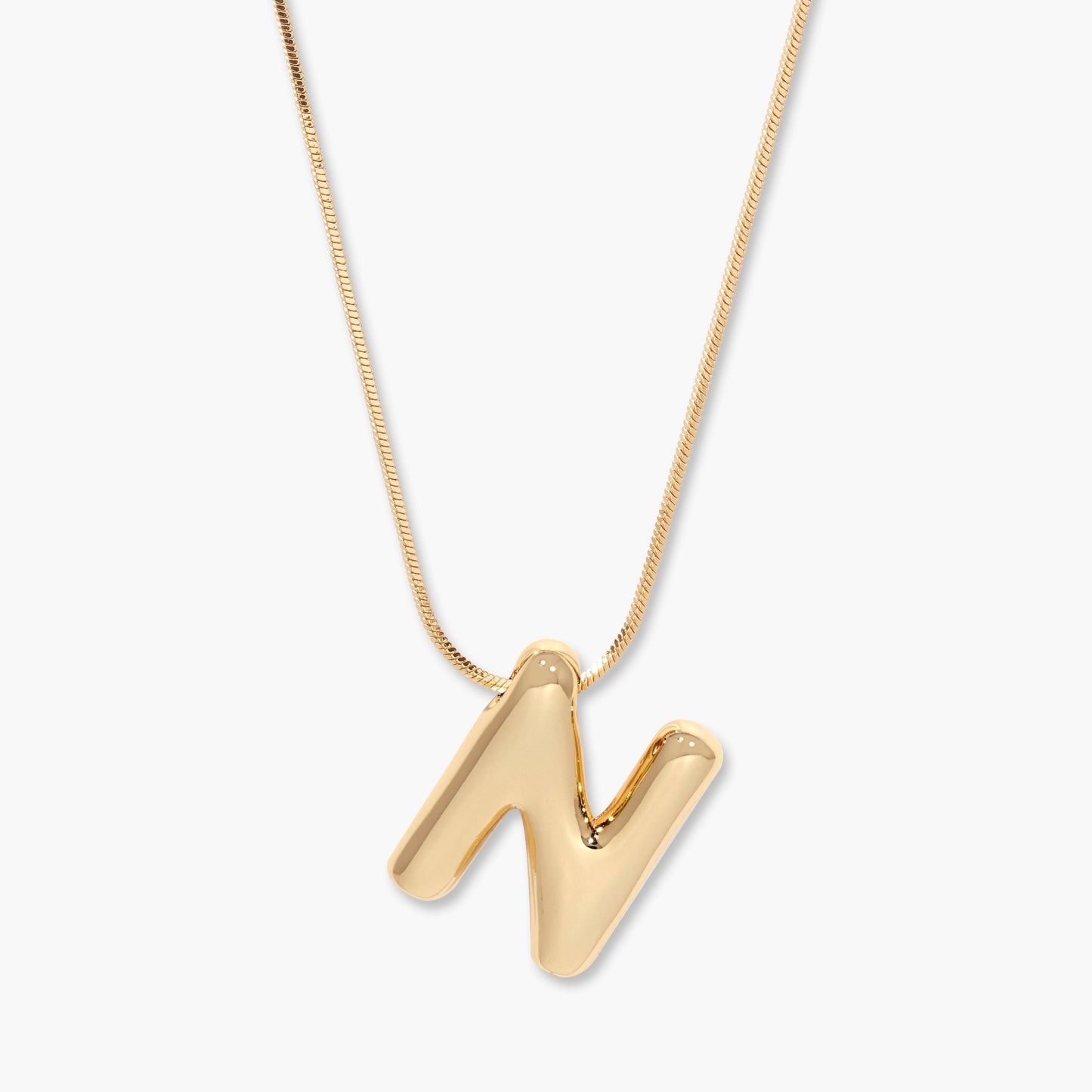 Pippa Bubble Initial Pendant - Lotus Diamond