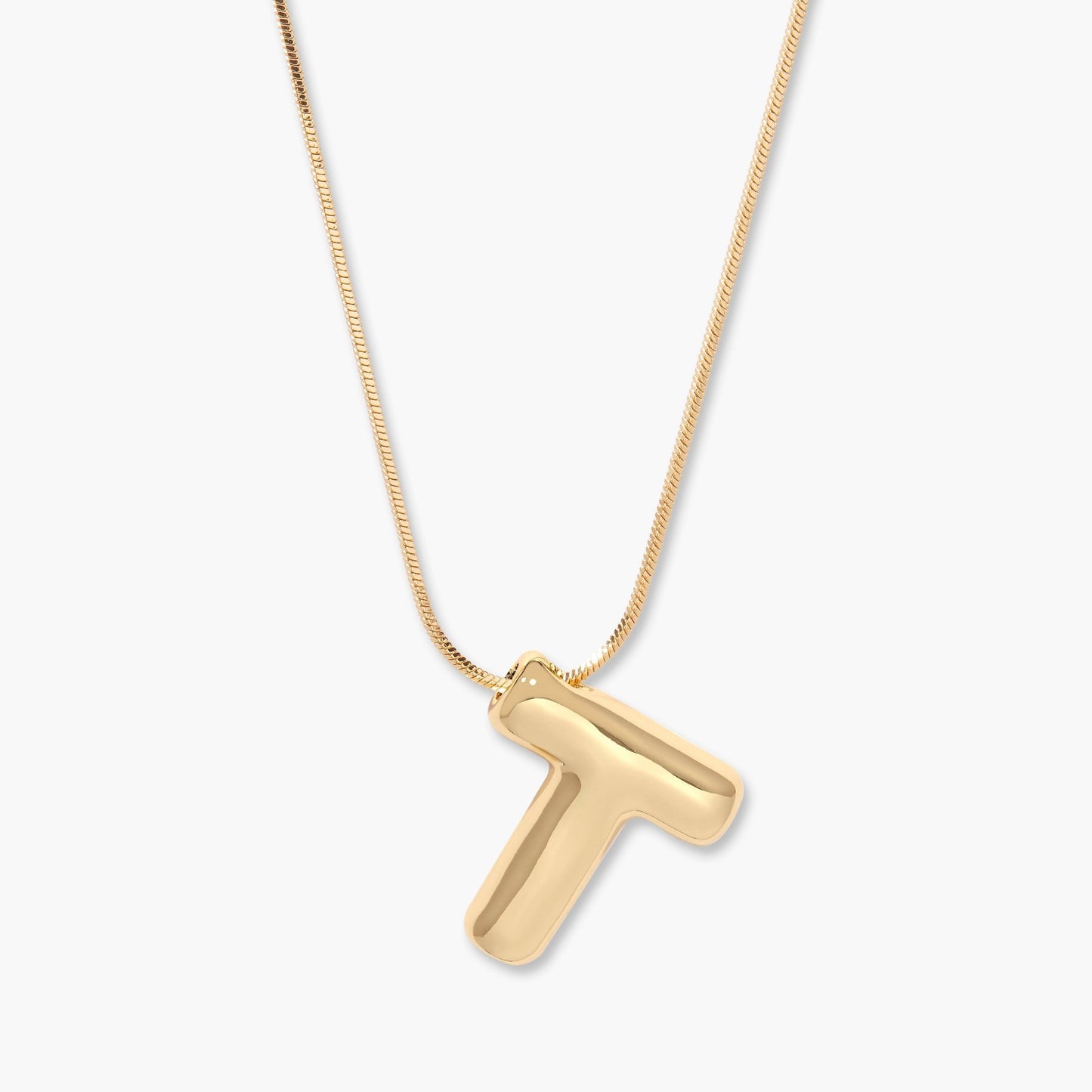 Pippa Bubble Initial Pendant - Lotus Diamond