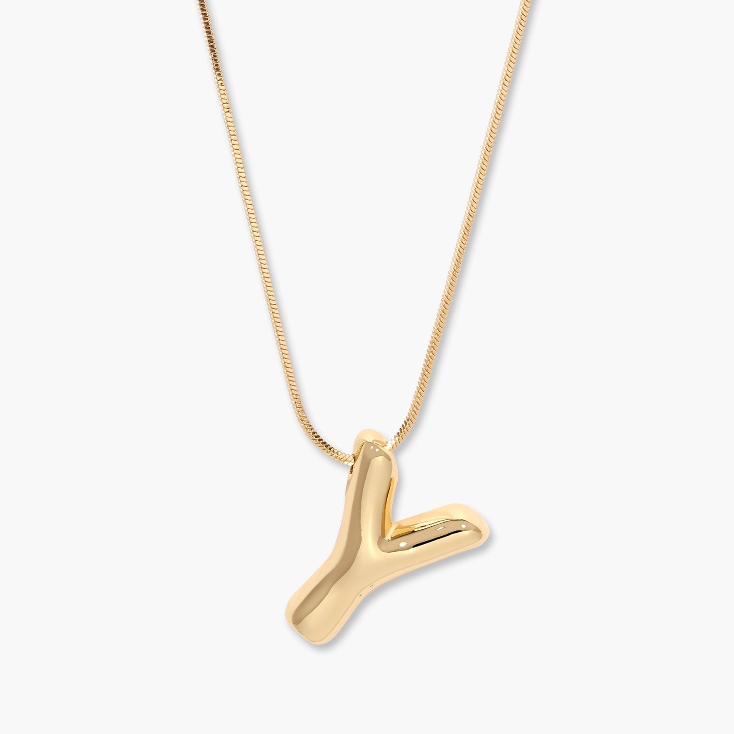 Pippa Bubble Initial Pendant - Lotus Diamond