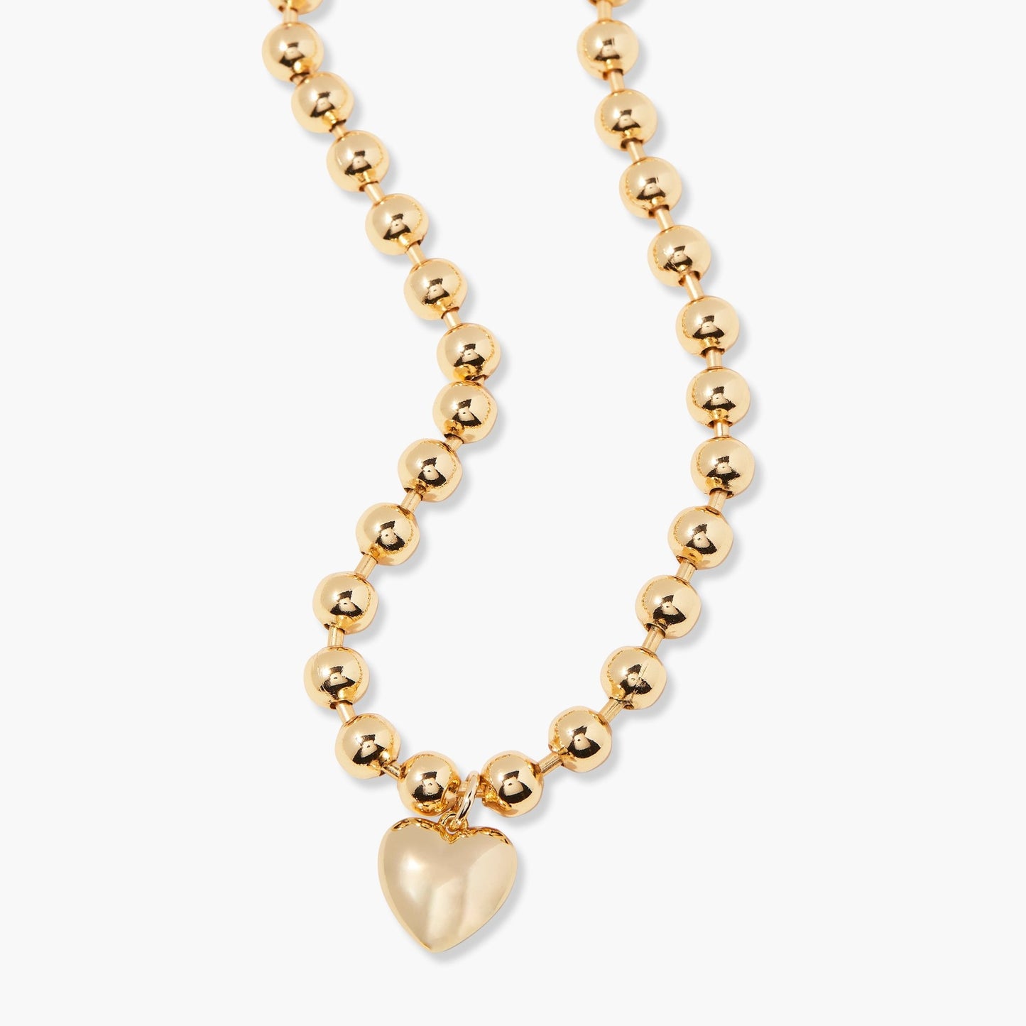 Ruby Heart Necklace - Lotus Diamond