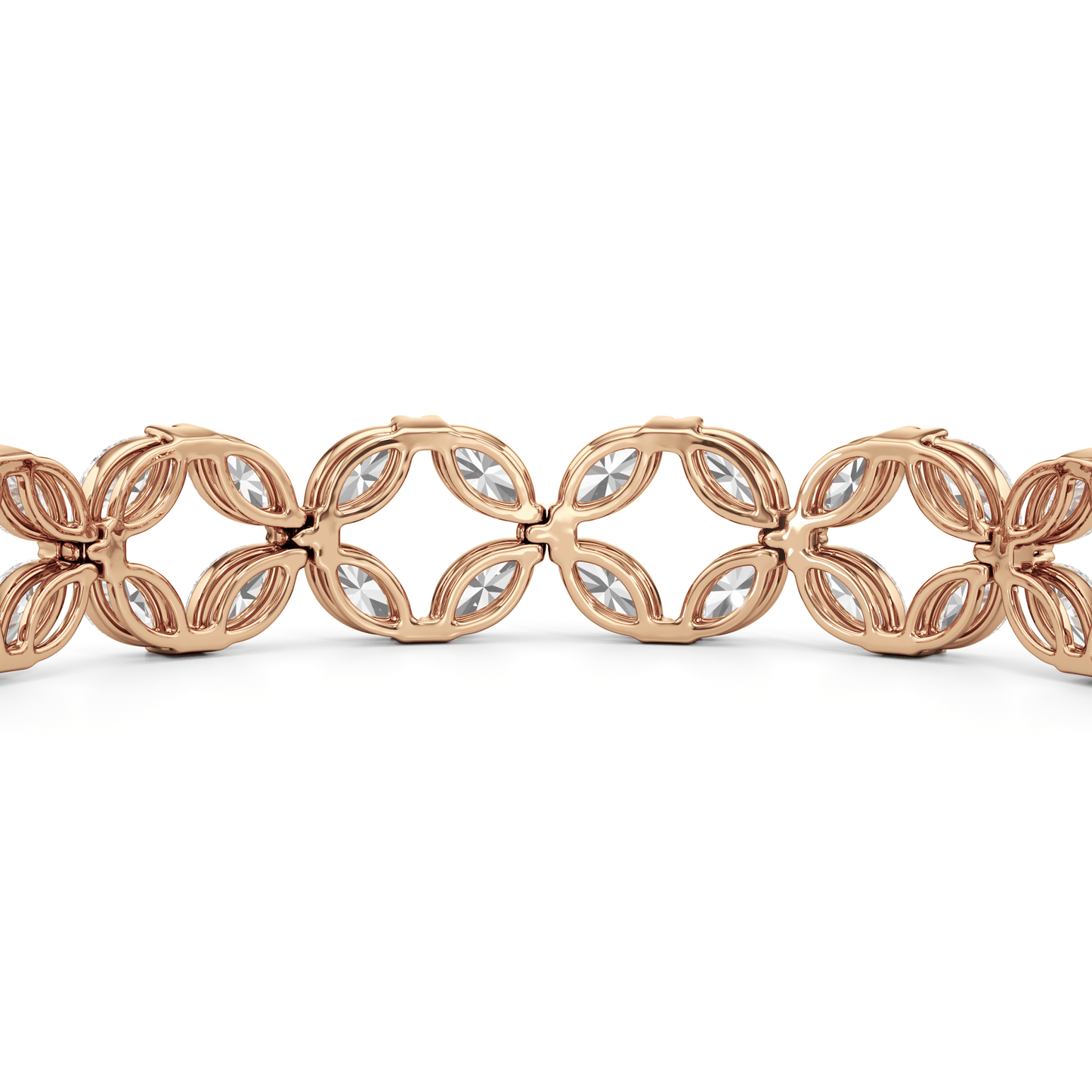 Signature Tennis Bracelet - Lotus Diamond