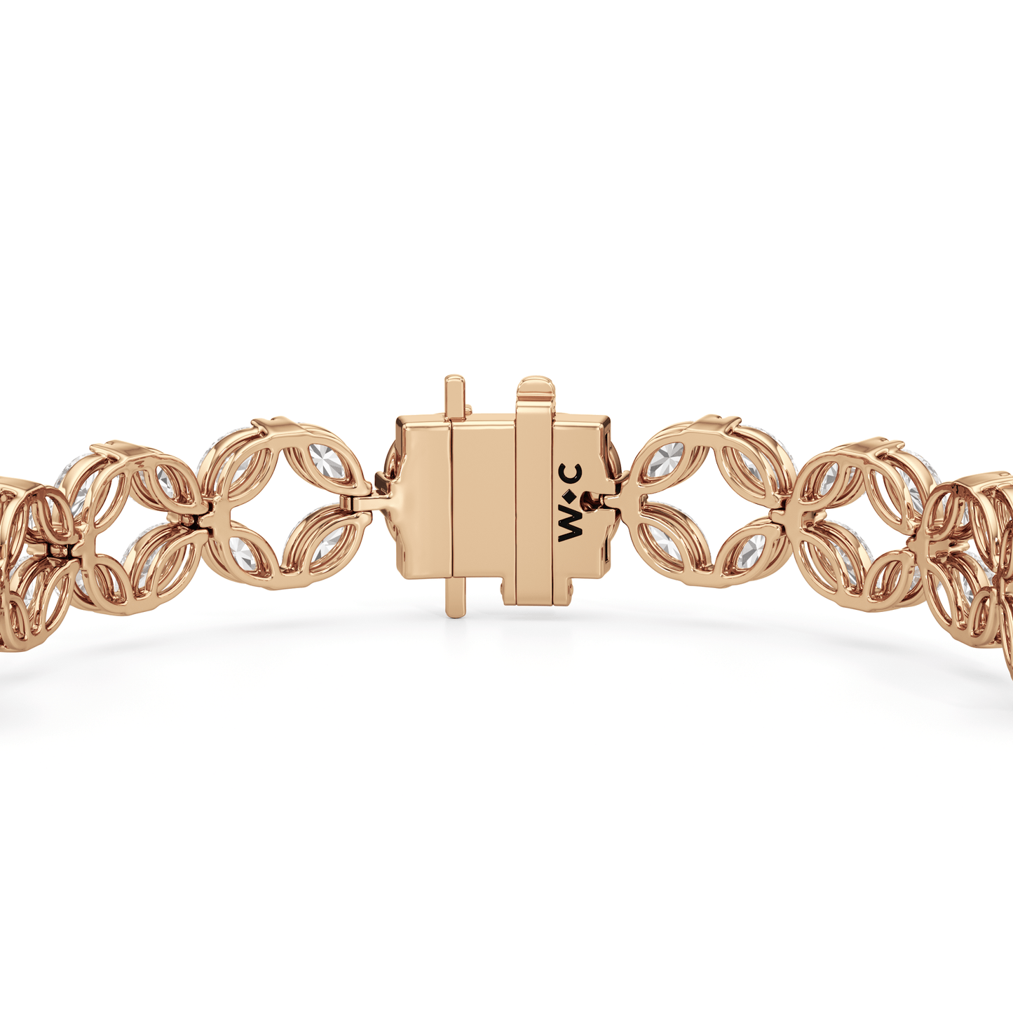 Signature Tennis Bracelet - Lotus Diamond