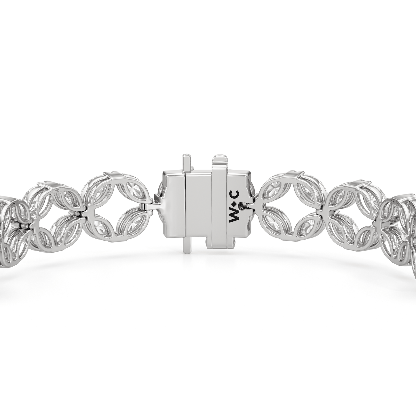 Signature Tennis Bracelet - Lotus Diamond