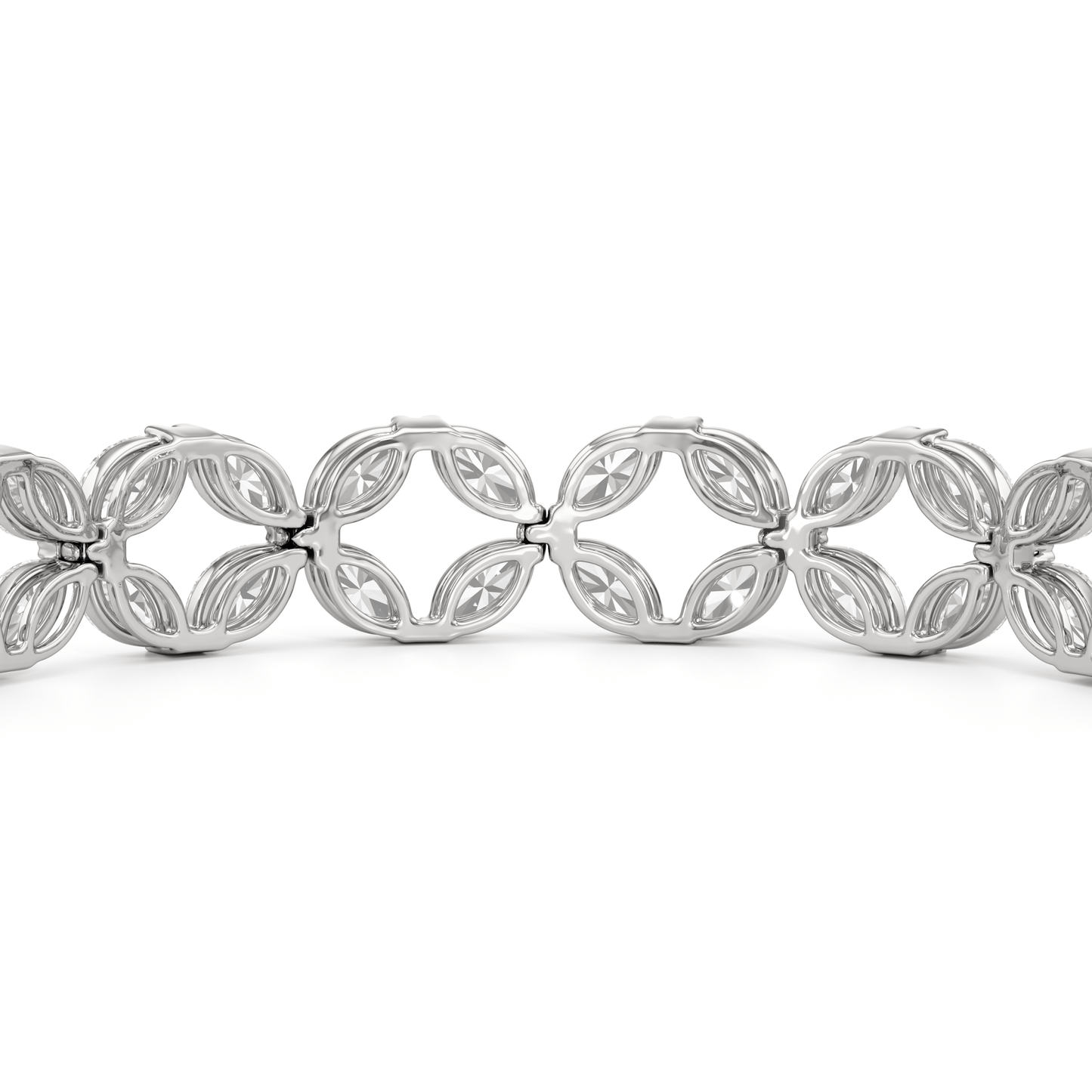 Signature Tennis Bracelet - Lotus Diamond