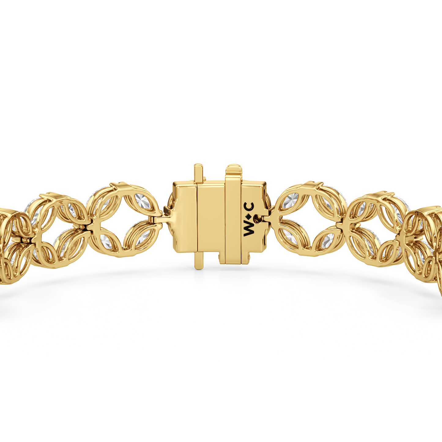 Signature Tennis Bracelet - Lotus Diamond