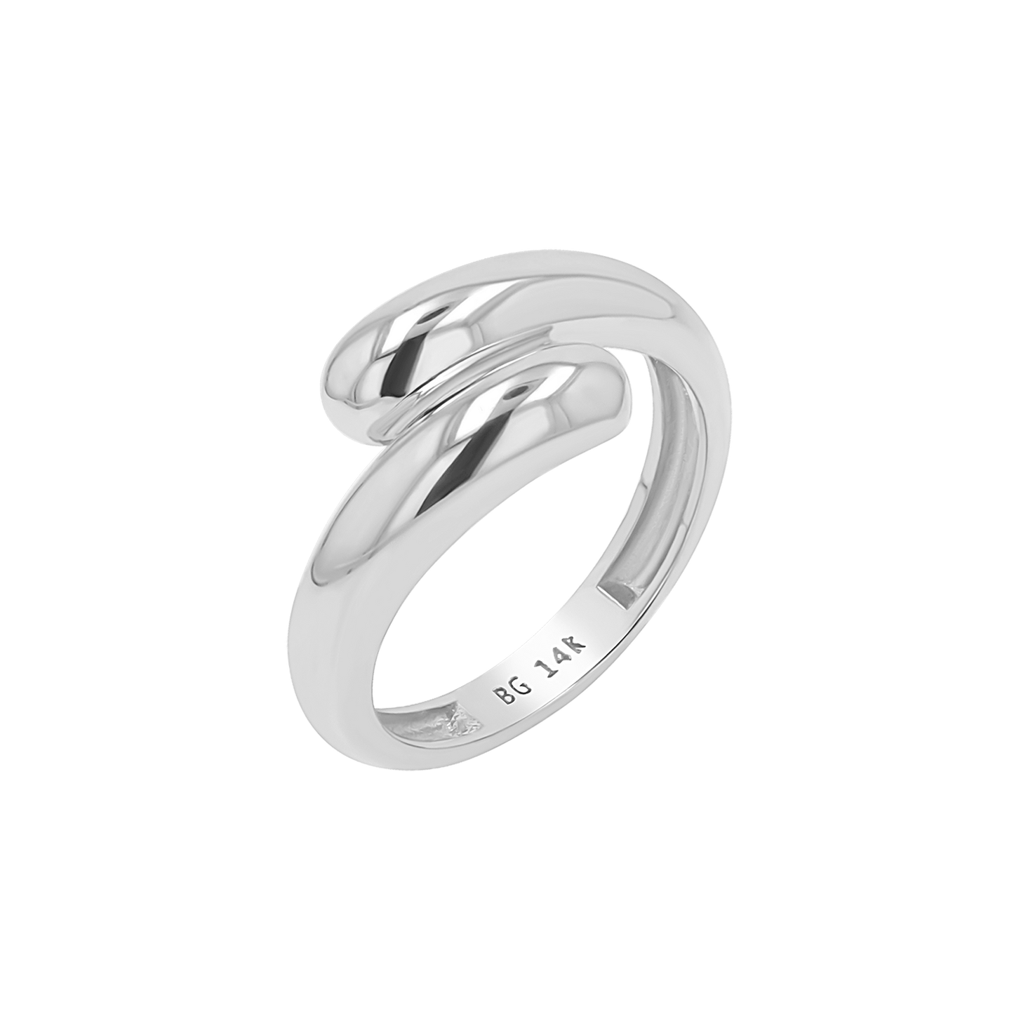 Solid Rendezvous Ring - Lotus Diamond