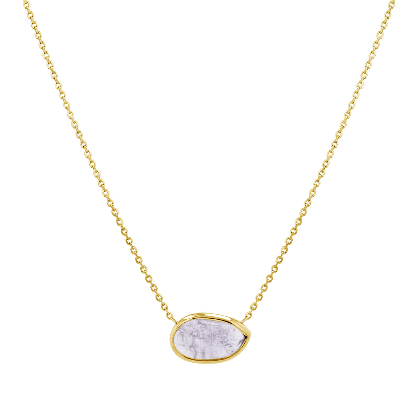 Tanzanite Gemstone Necklace - Lotus Diamond