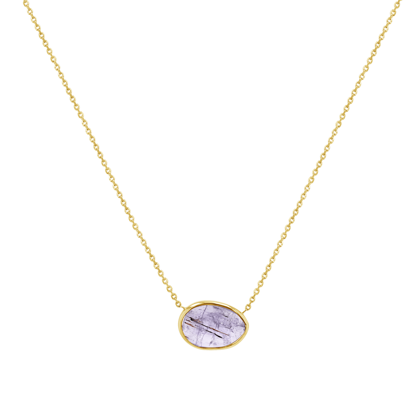 Tanzanite Gemstone Necklace - Lotus Diamond