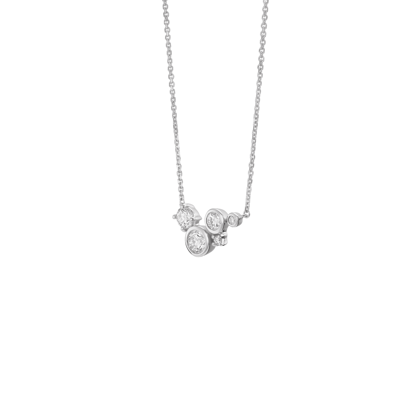 The Alberta Necklace - Lotus Diamond