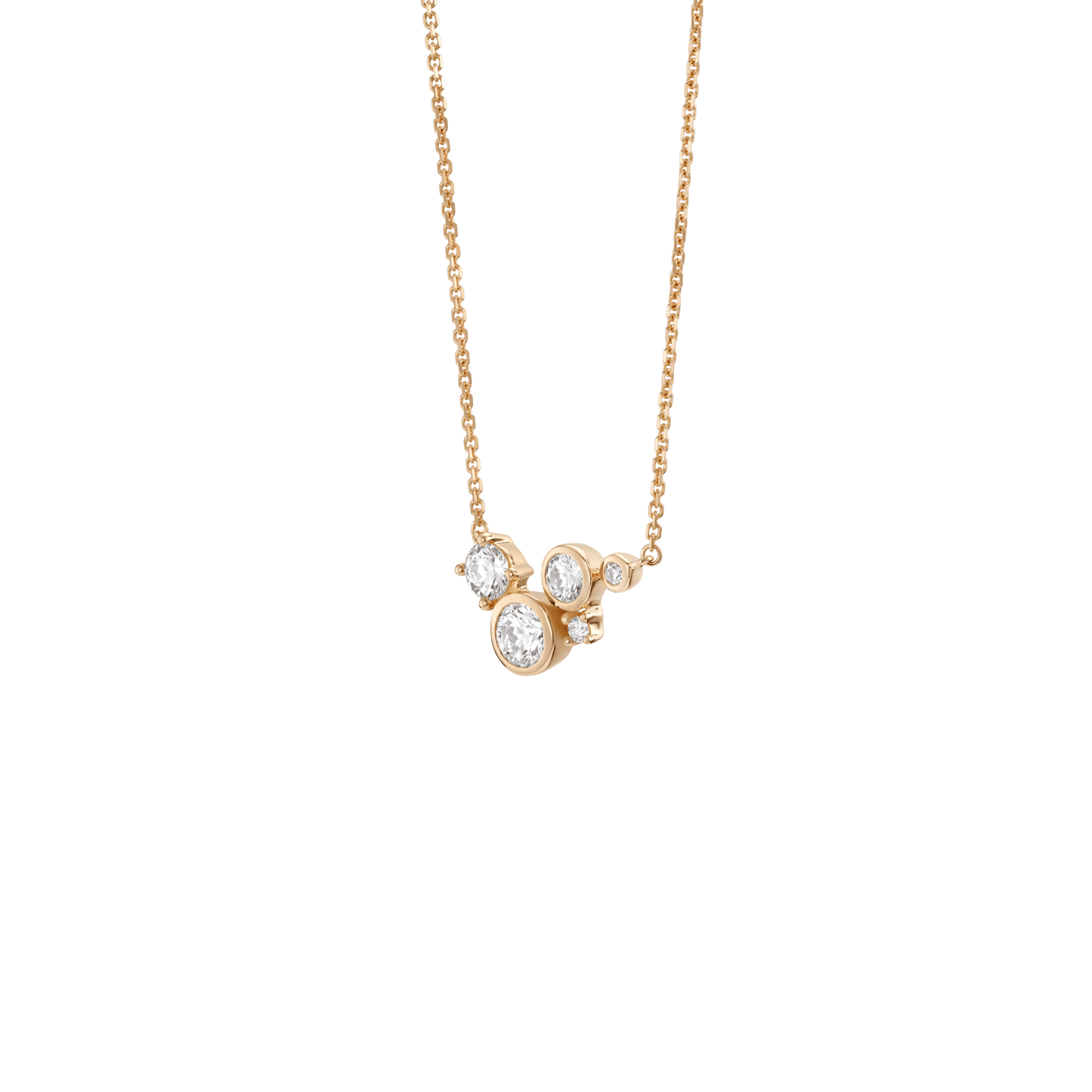 The Alberta Necklace - Lotus Diamond