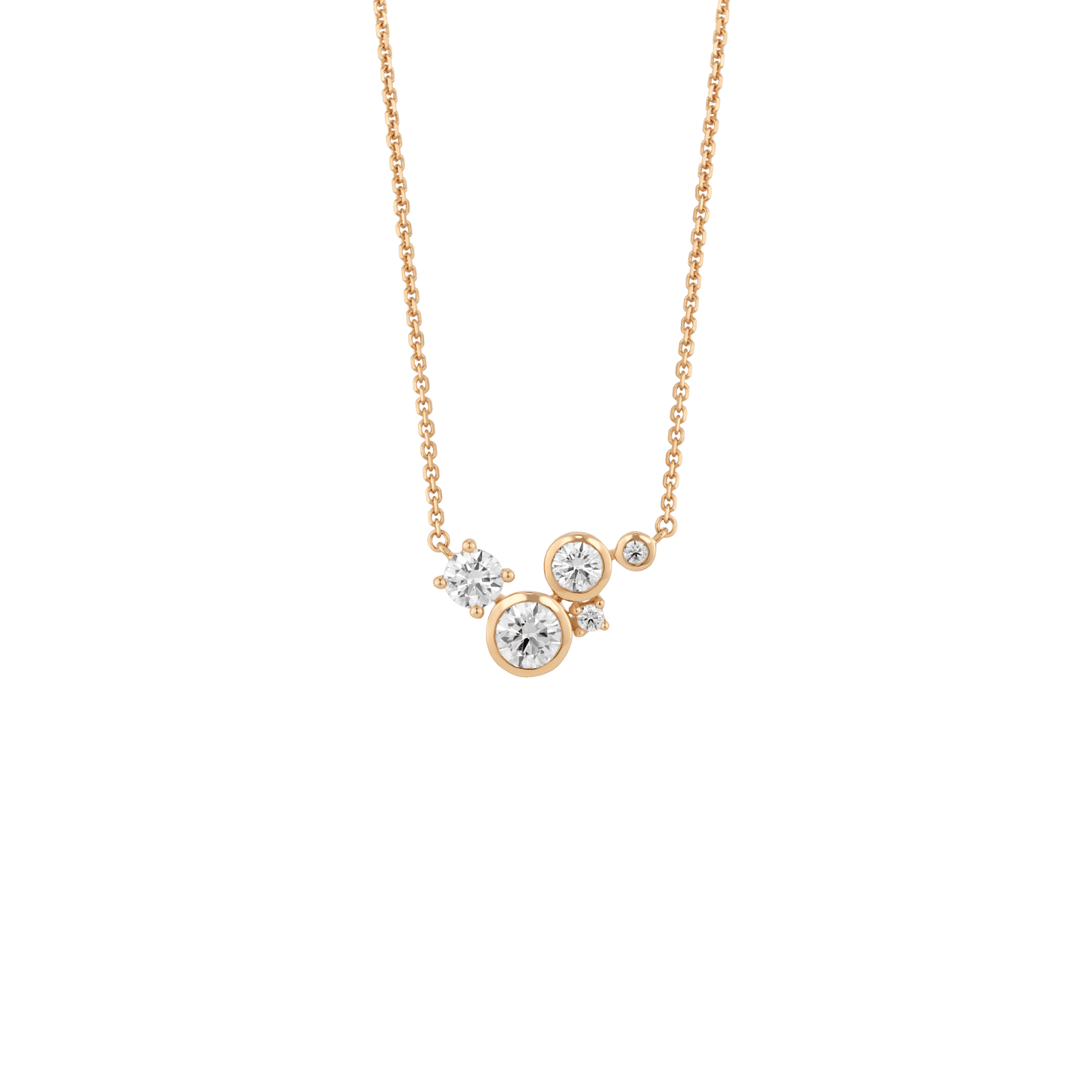 The Alberta Necklace - Lotus Diamond