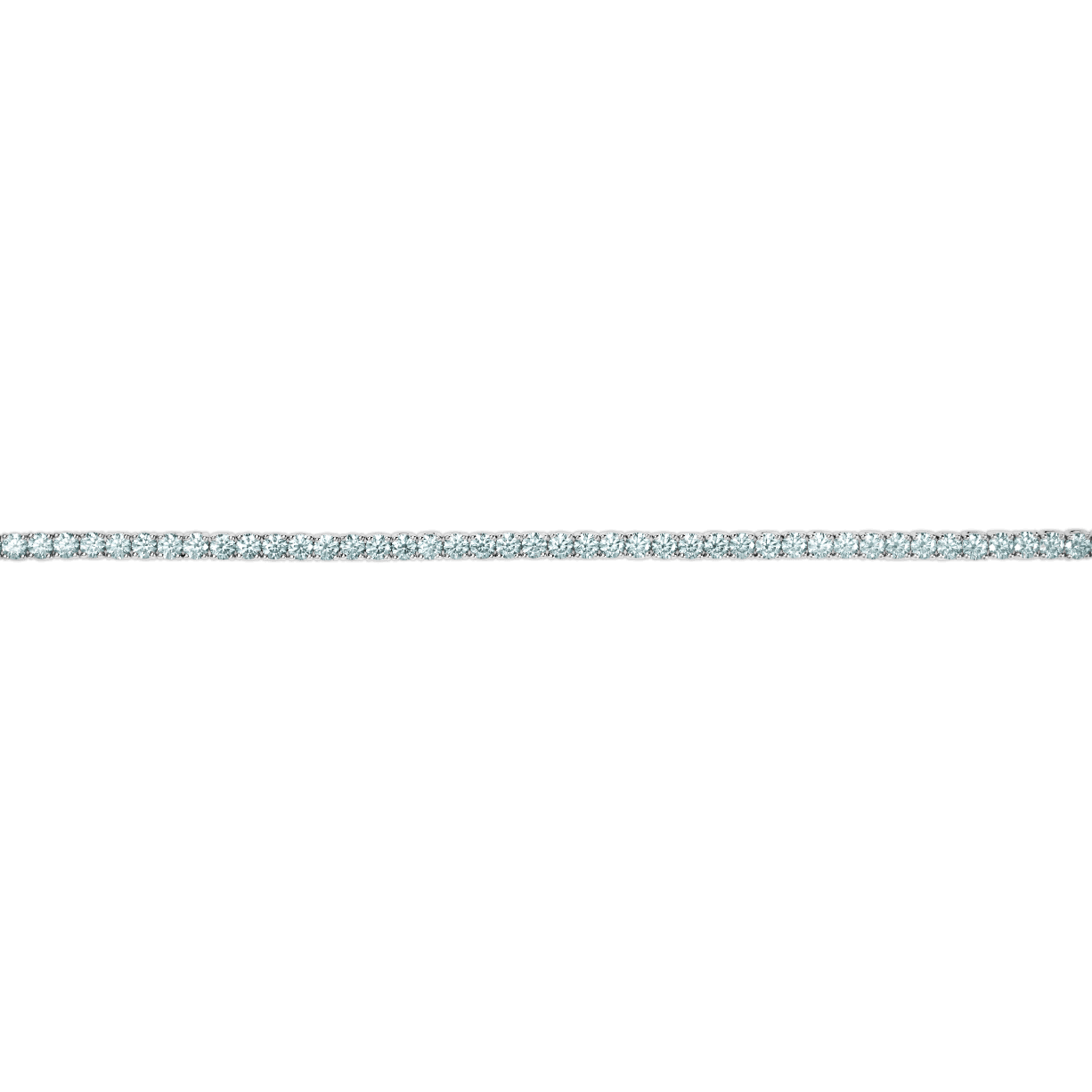The Blue Tennis Bracelet, Small - Lotus Diamond