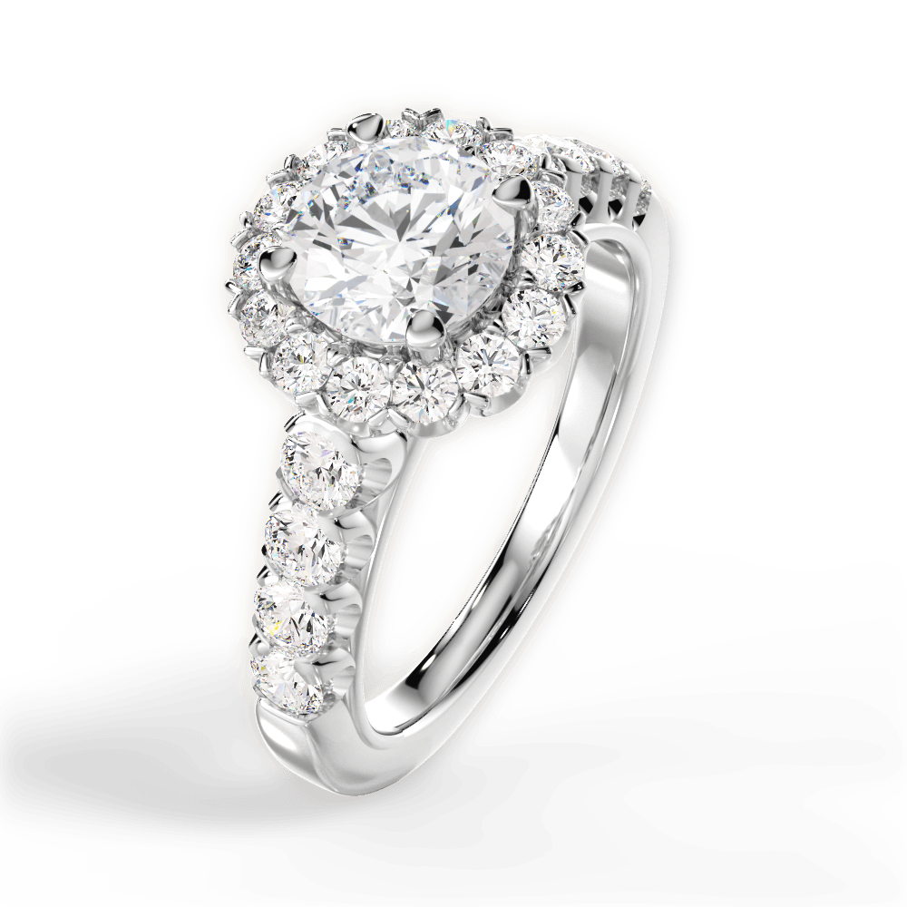 The Cesia Halo - Lotus Diamond