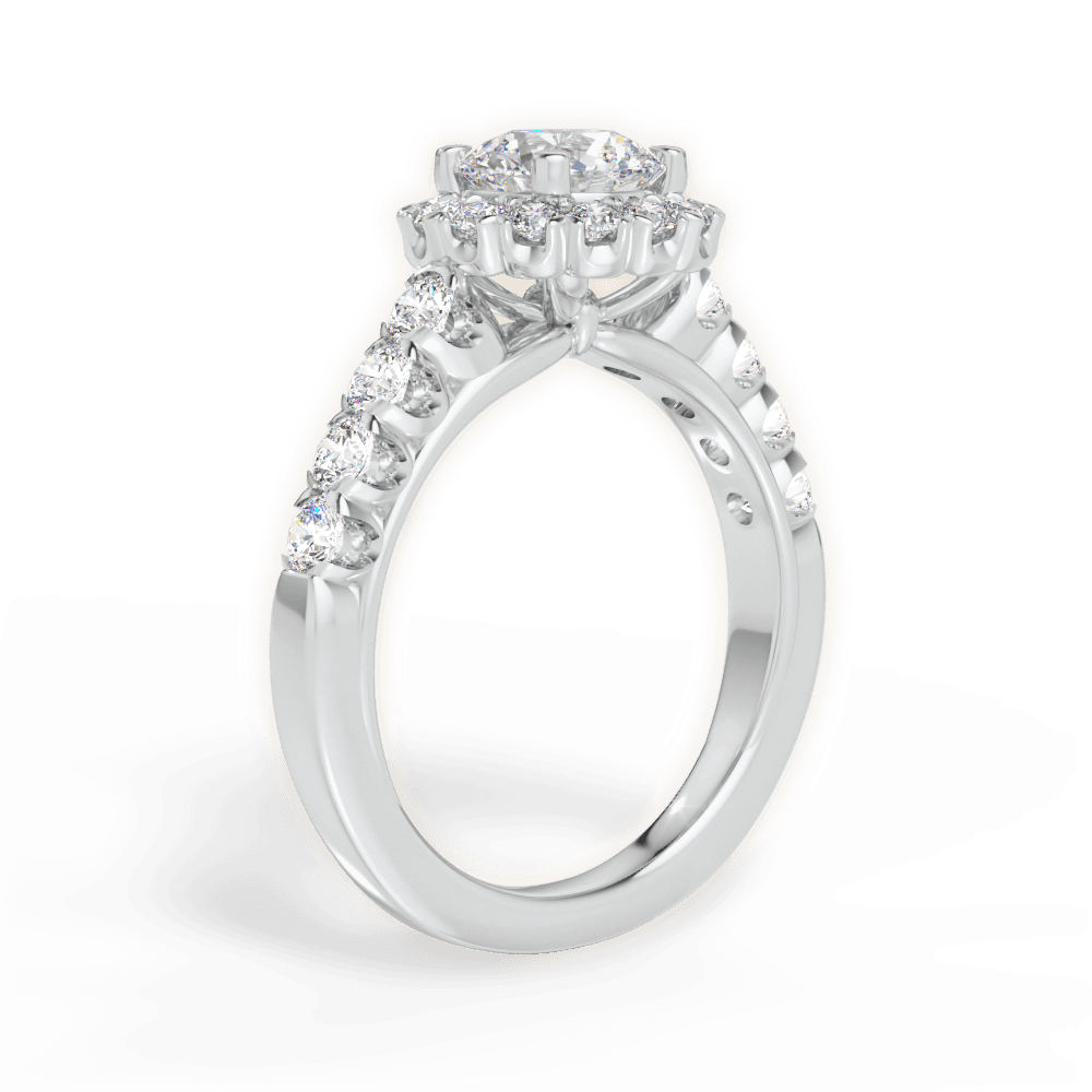 The Cesia Halo - Lotus Diamond