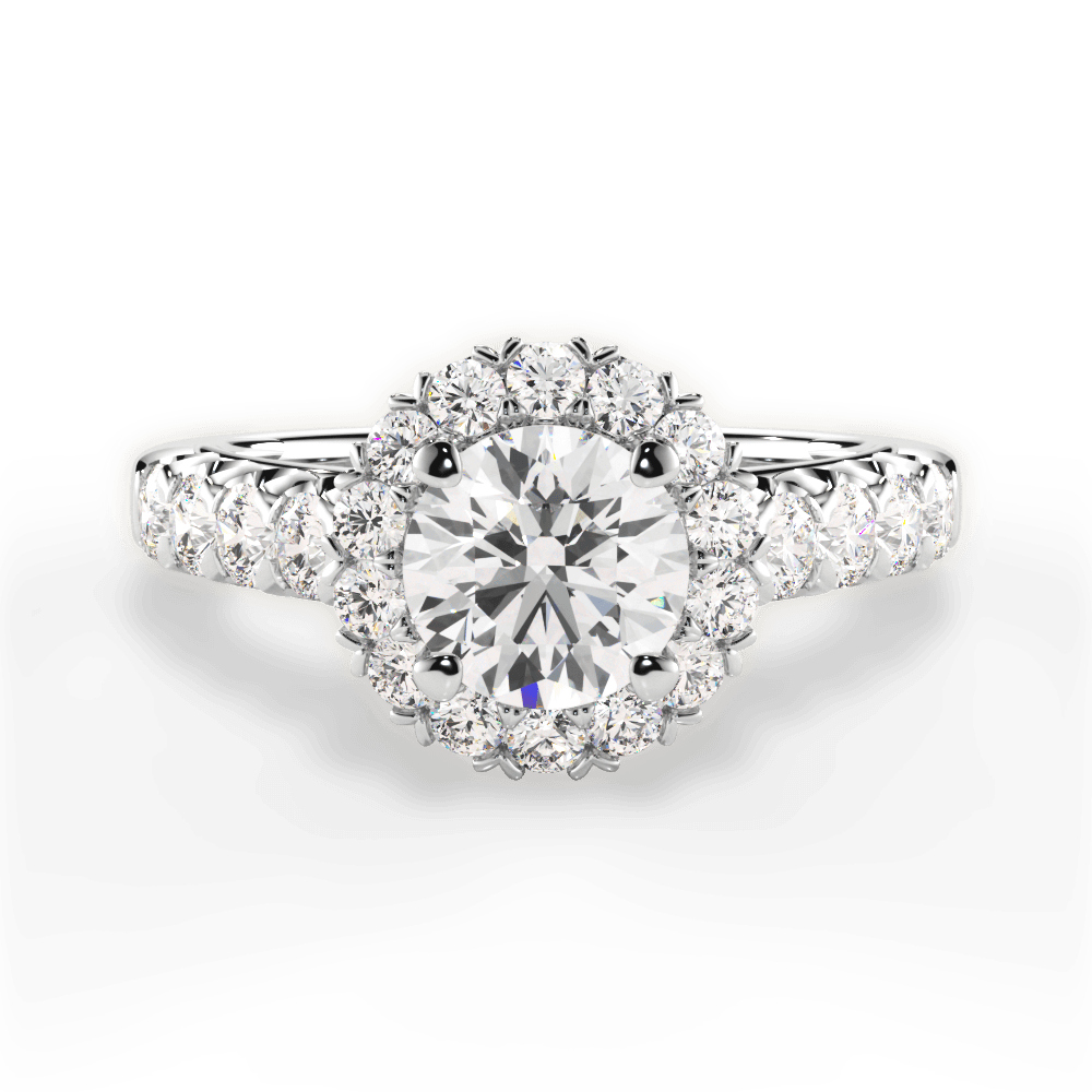 The Cesia Halo - Lotus Diamond