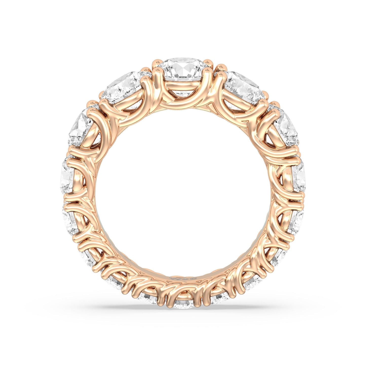 The Dumbo Eternity Ring - Lotus Diamond