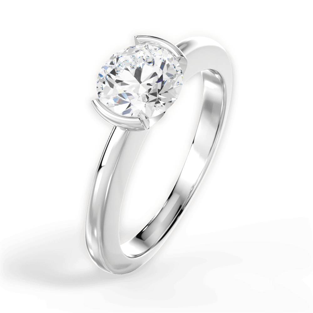 The Jaclyn Solitaire - Lotus Diamond