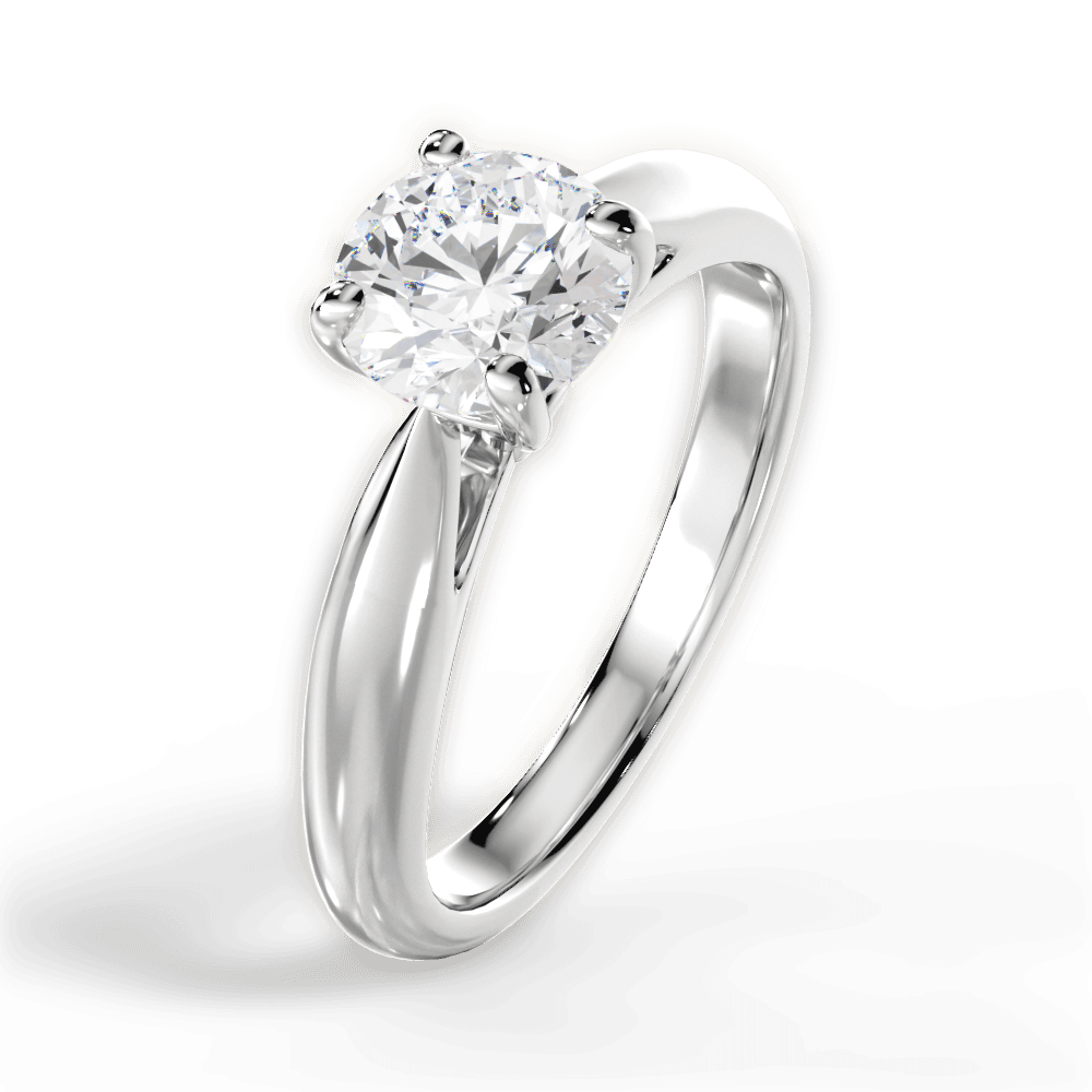 The Jasmine Solitaire - Lotus Diamond