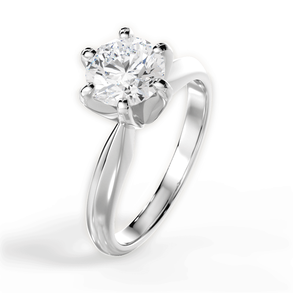 The Juno Solitaire Lotus Diamond