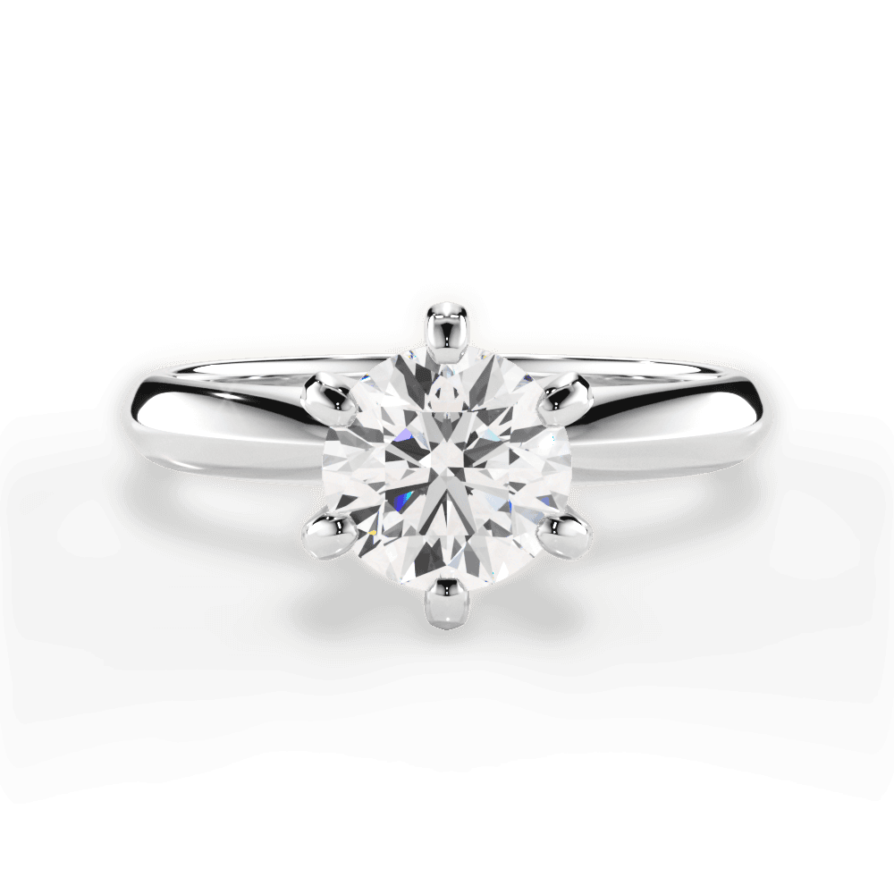 The Juno Solitaire Lotus Diamond