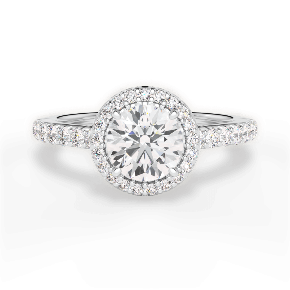 The Laura Halo - Lotus Diamond