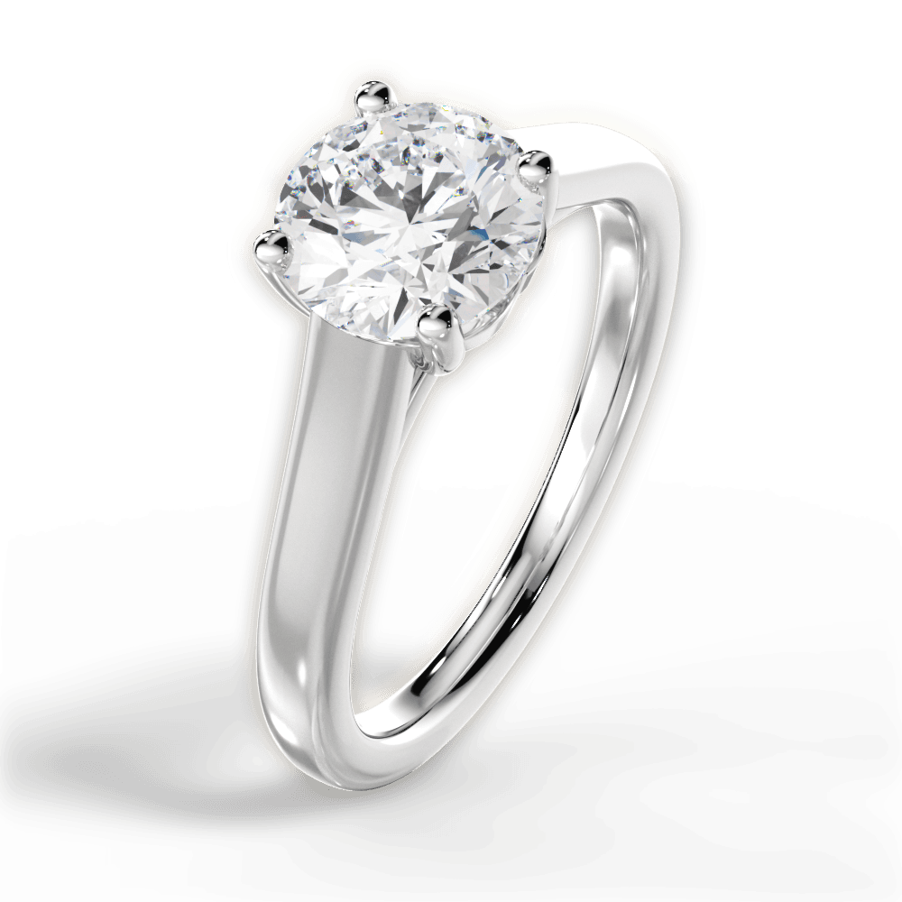 The Lily Solitaire - Lotus Diamond