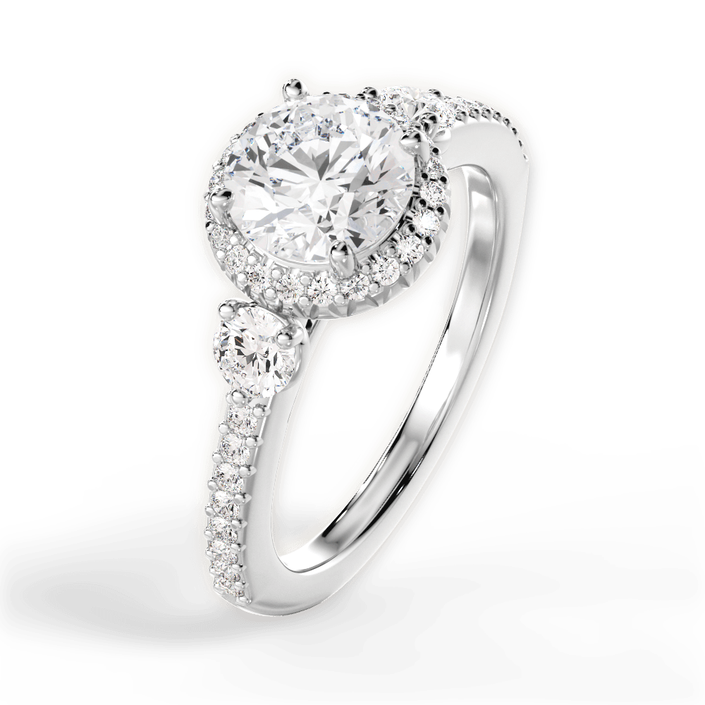The Lina Halo - Lotus Diamond