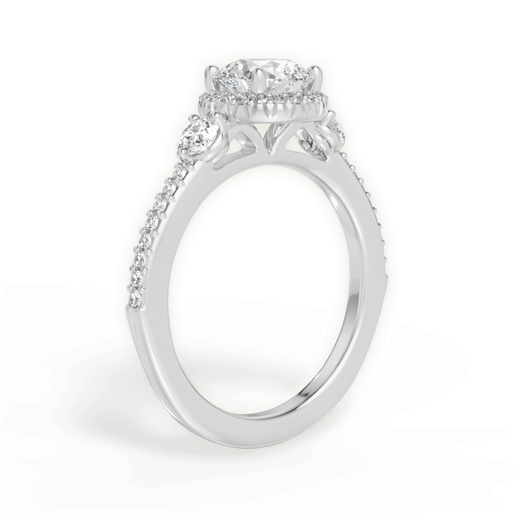 The Lina Halo - Lotus Diamond