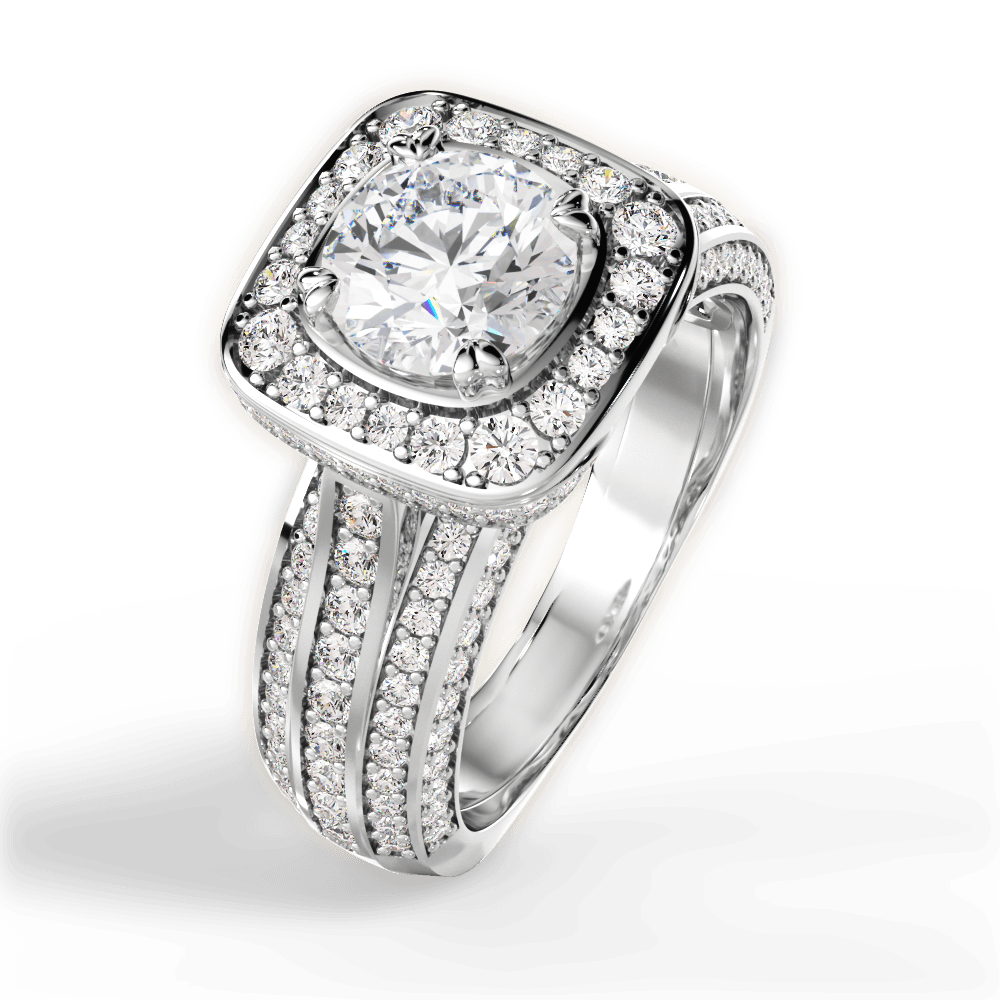 The Marisa Halo - Lotus Diamond