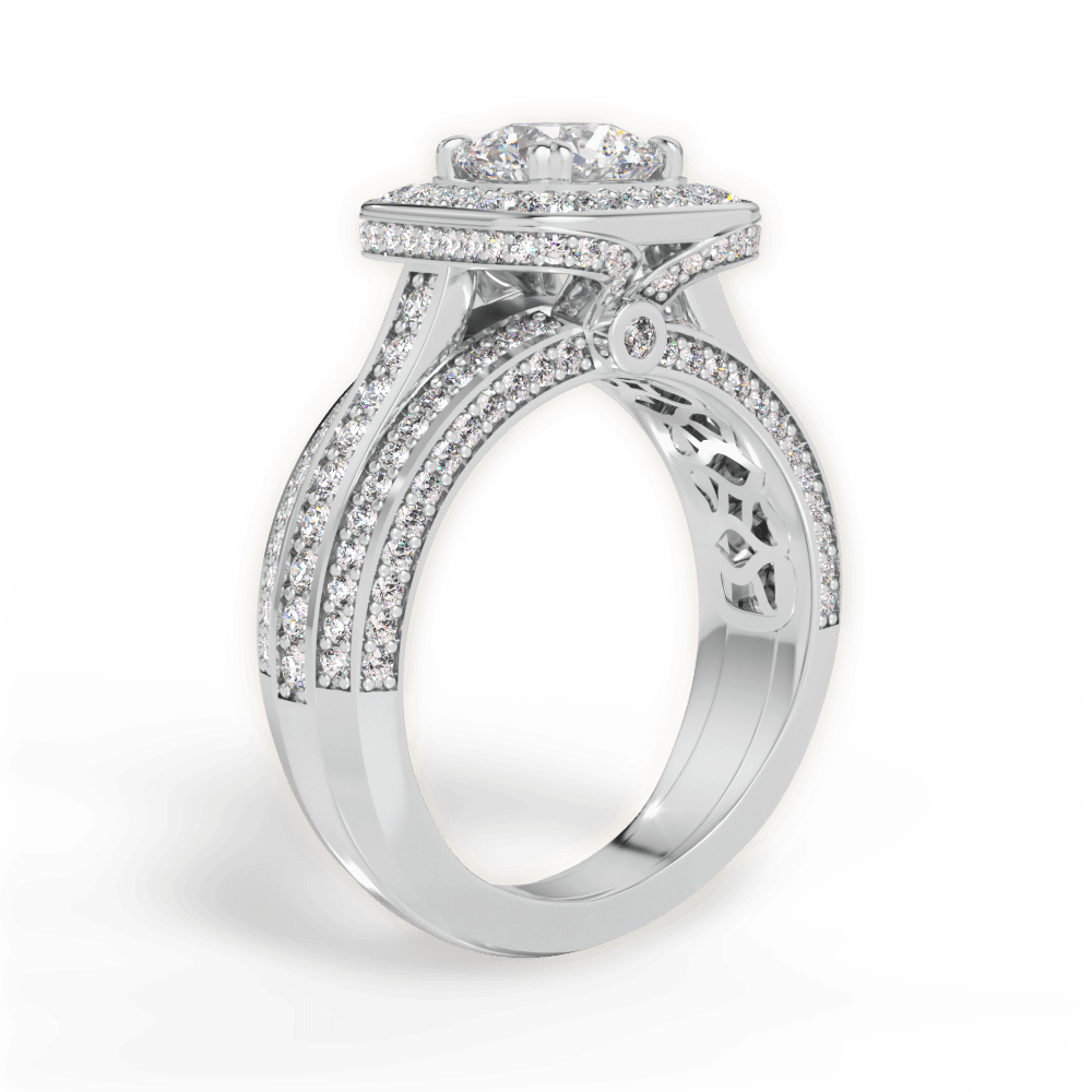 The Marisa Halo - Lotus Diamond
